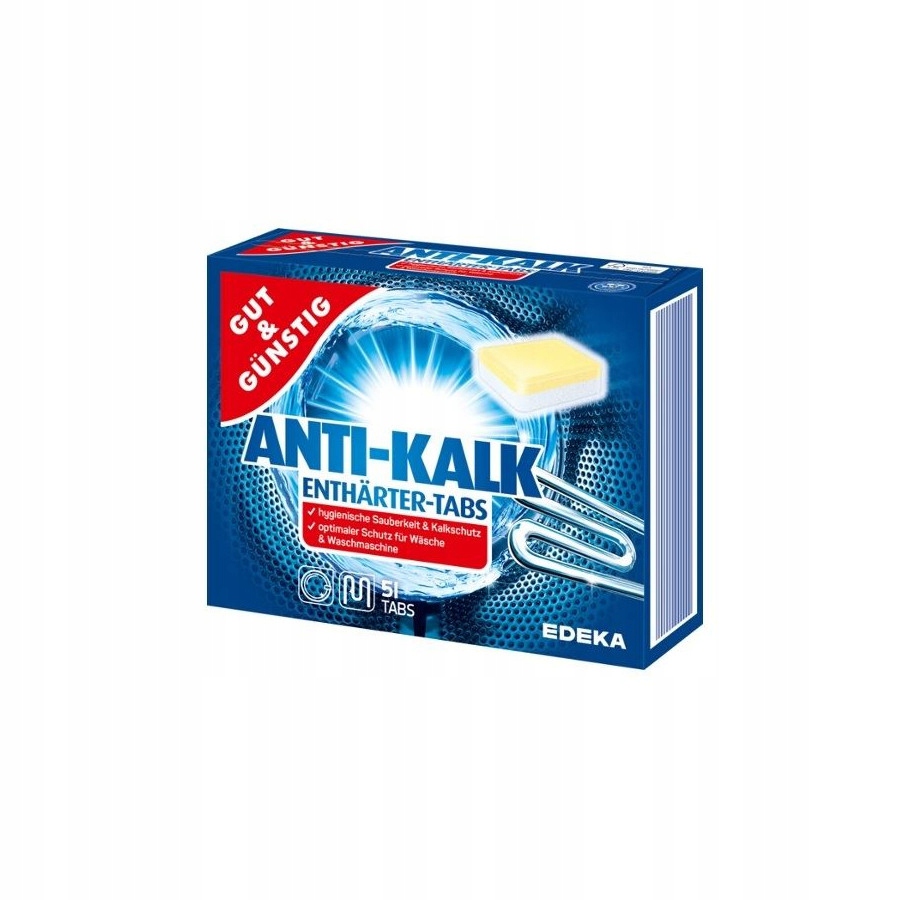 

Edeka Calgon Anti-Kalk tabletki zmiękczacz 51 szt