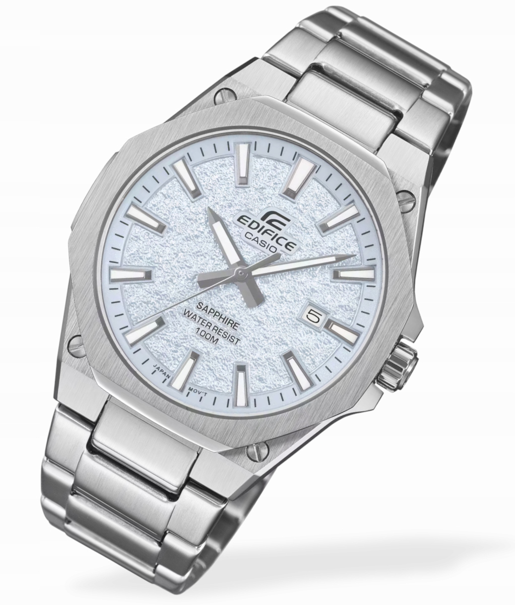 Klasické pánské hodinky Casio Edifice EFR-S108DE Safír WR100M +Box+ Gravírování