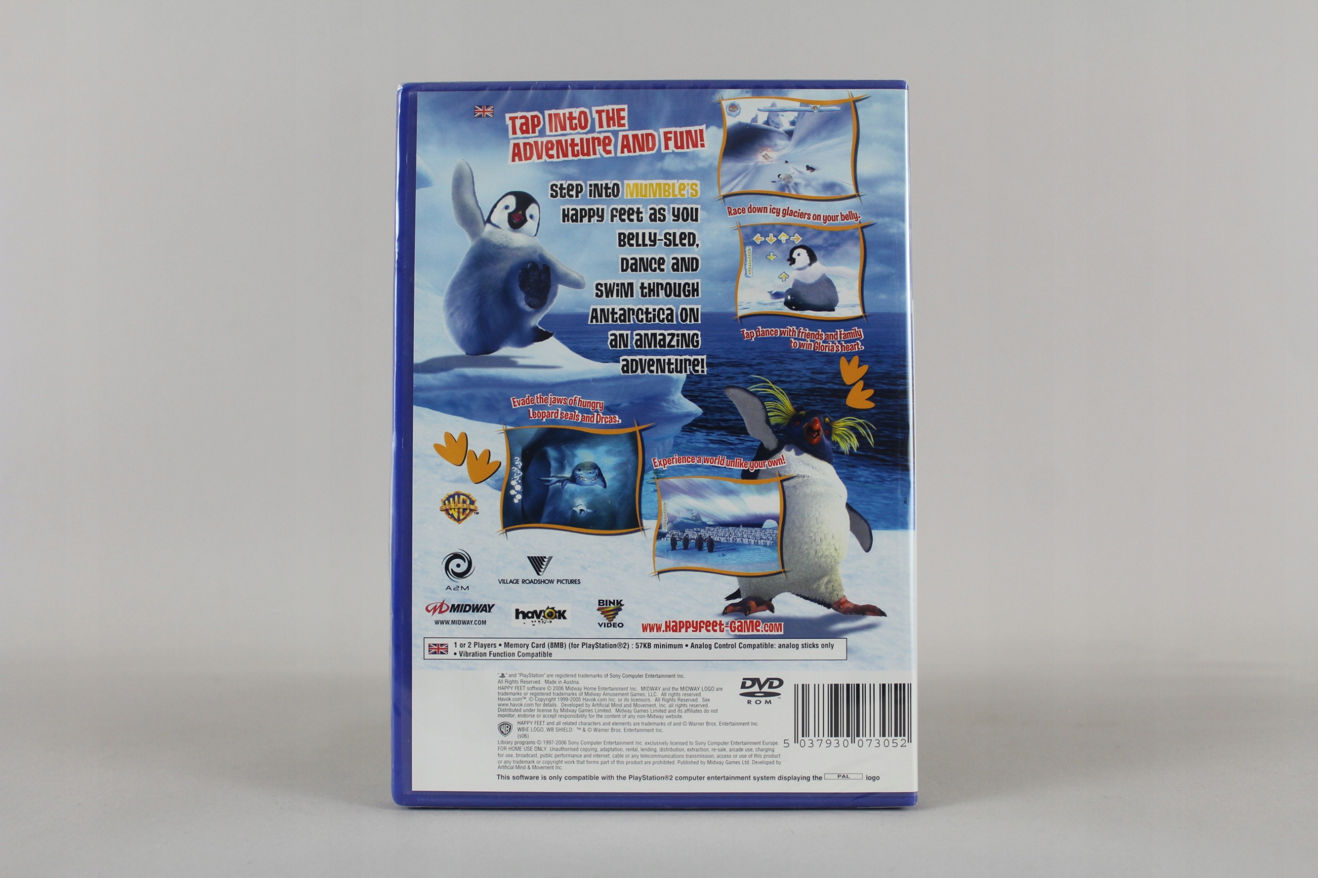 HAPPY FEET PS2 Tematyka przygodowe