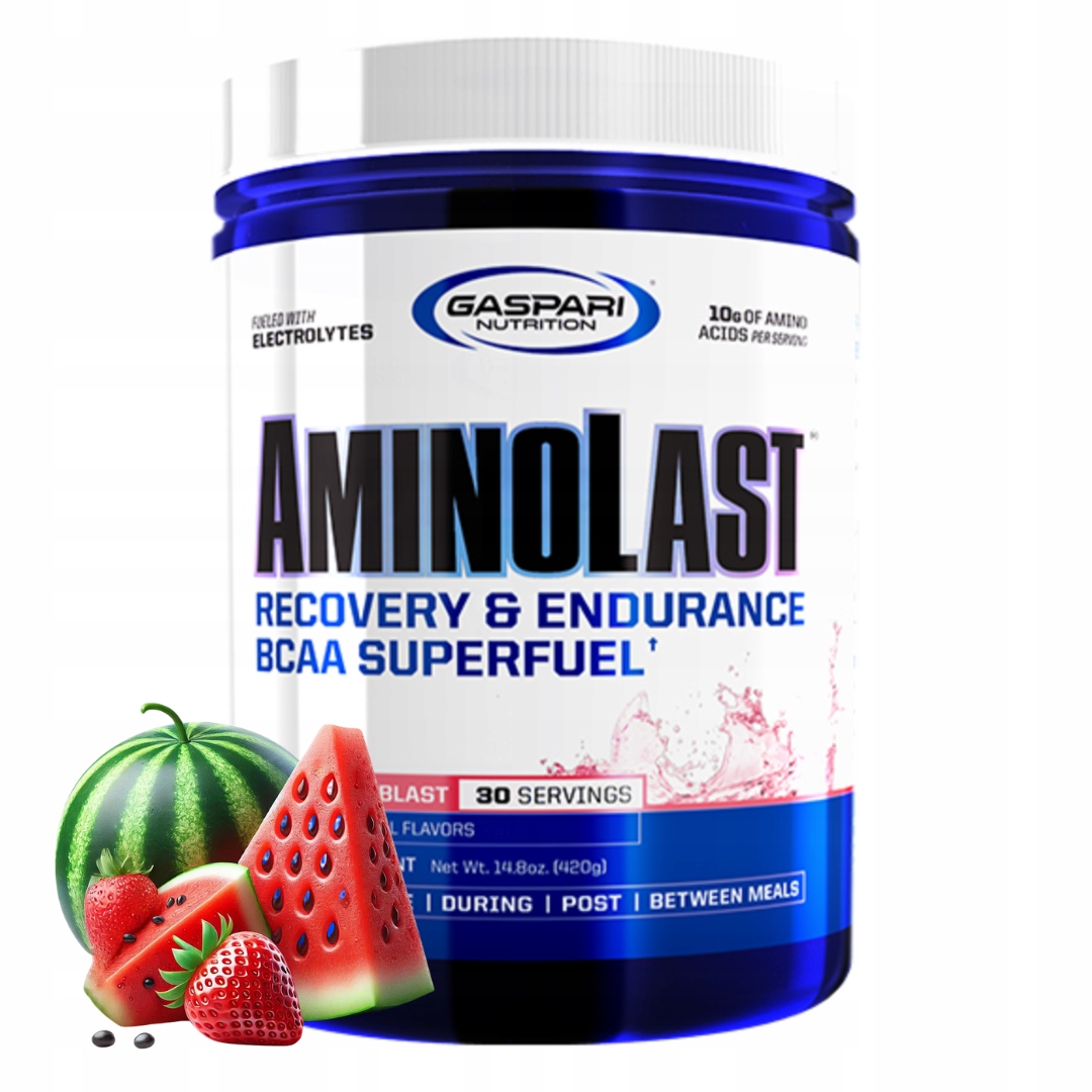 Gaspari Nutrition AminoLast 420 g melounová příchuť, aminokyseliny Bcaa