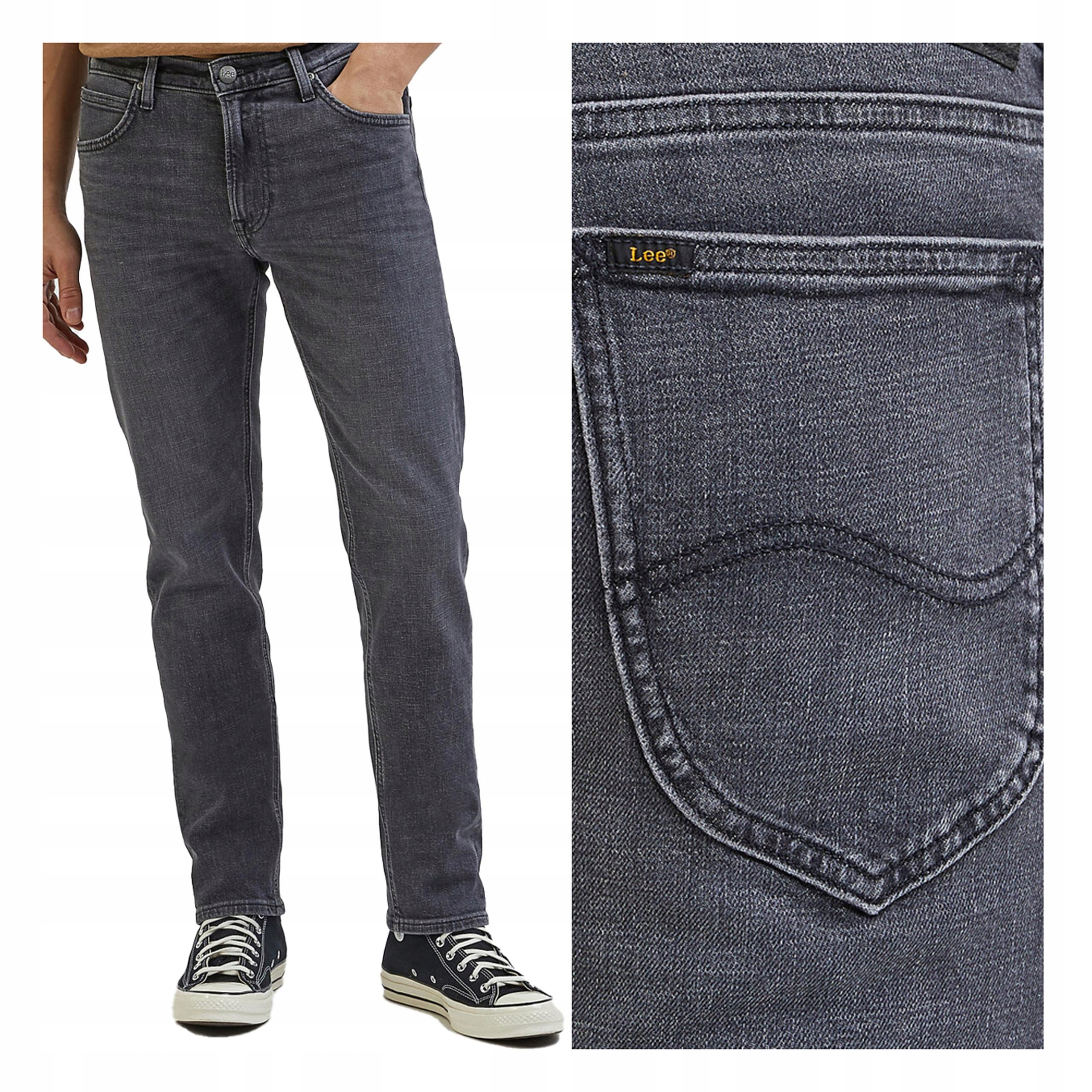 Džíny Lee Daren Zip Fly Pánské Džínové Kalhoty Džíny W33 L34