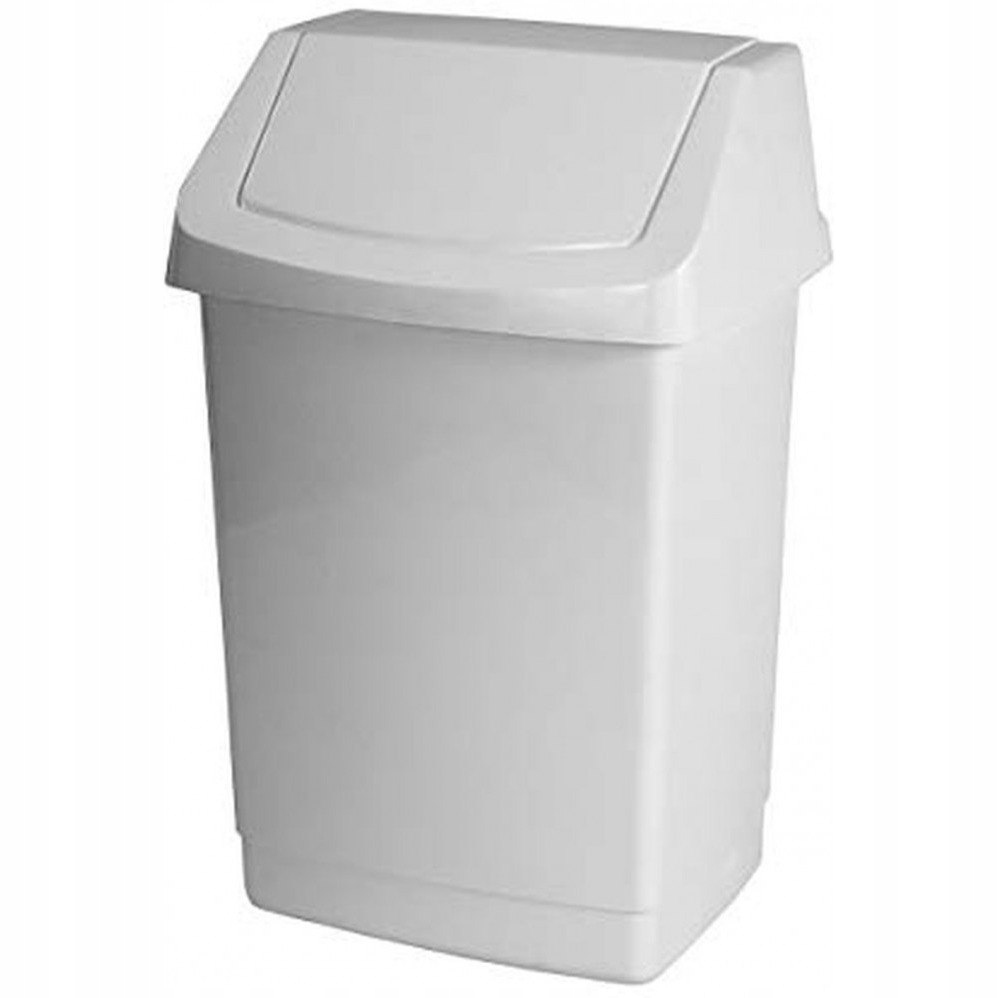 Levně Odpadkový koš výklopný 25l Curver Click-it bílý 04044