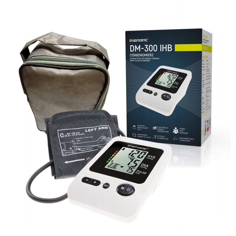 

Diagnostic DM-300 Ihb ciśnieniomierz + Etui