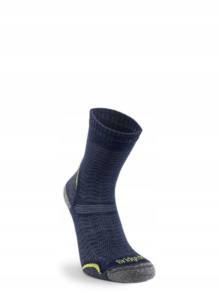Skarpety w góry Bridgedale Hike Ultra Lt T2 Merino P Crew denim 44-46