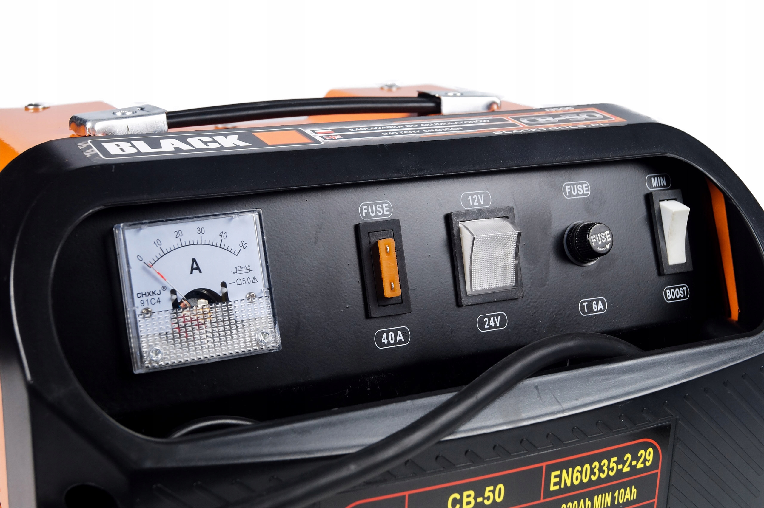 PROSTOWNIK ŁADOWARKA AKUMULATORA 12 / 24V GZL-50 EAN (GTIN) 5905427500292