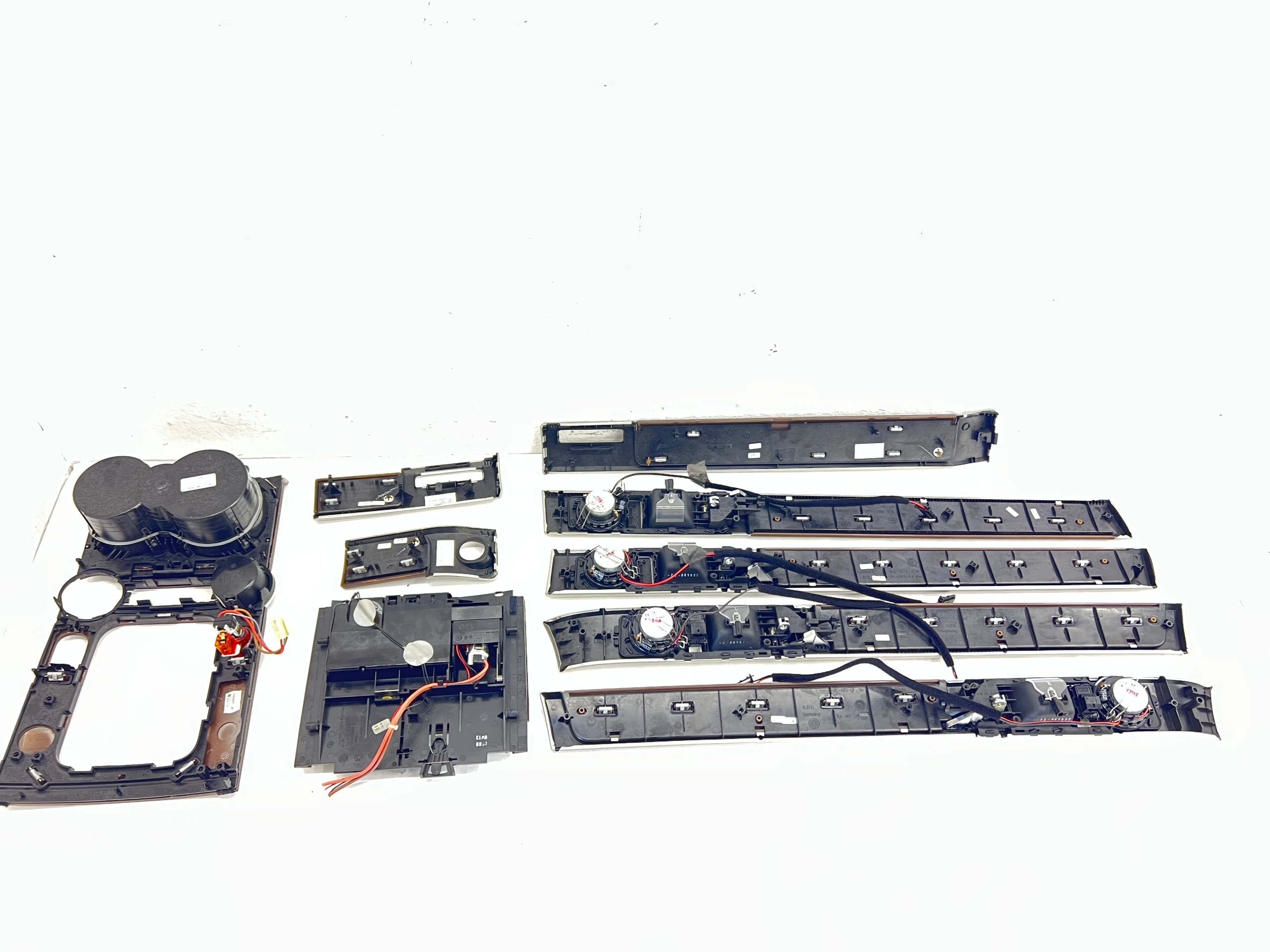 VW TOUAREG e 7L LIFT DEKORY interna legno KOMPLET