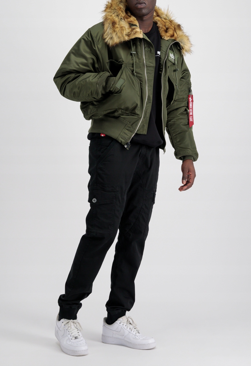 Kurtka Alpha Industries 45 P Hooded Custom dark green M
