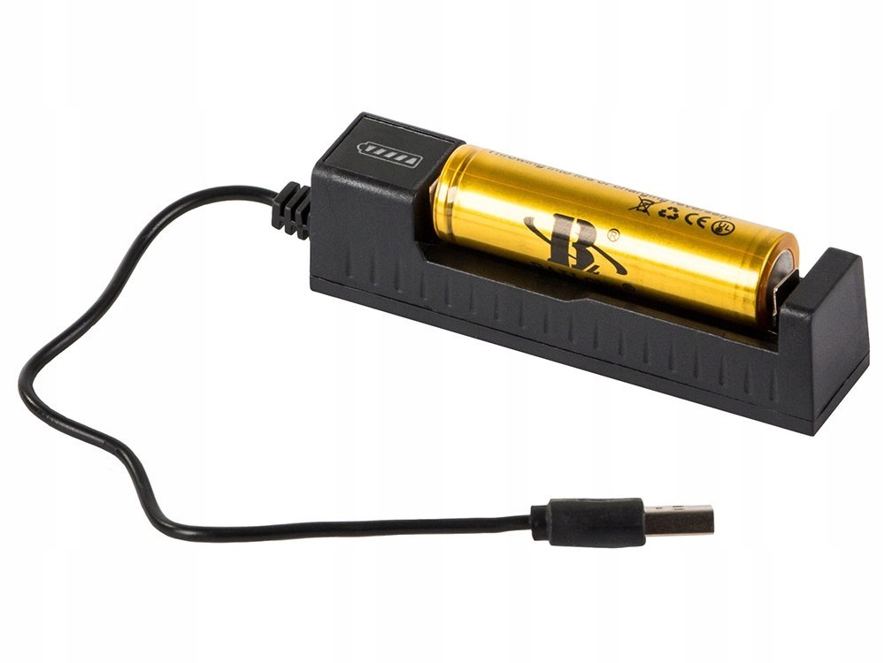 Latarka LED 3 diody UV czerwona biała tester AKU IPX4 ALU lotnicze Model grozz