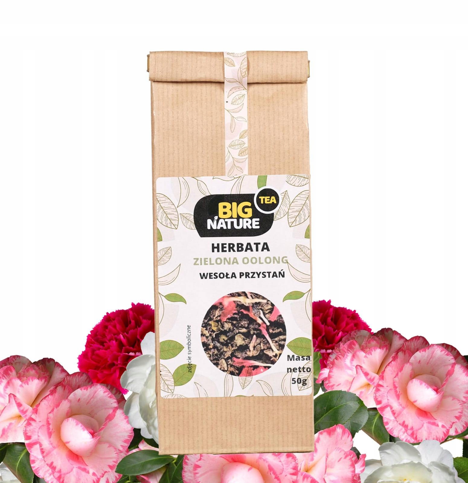 Herbata zielona OOLONG MIŁOŚĆ W FILIŻANCE 50g - BIG NATURE — 3