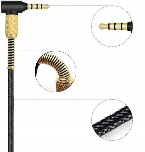 MOCNY KABEL PRZEWÓD DO STEELSERIES ARCTIS 3 5 7 9X Pro 200cm Model STEELSERIES-AUX-CABLE-2m