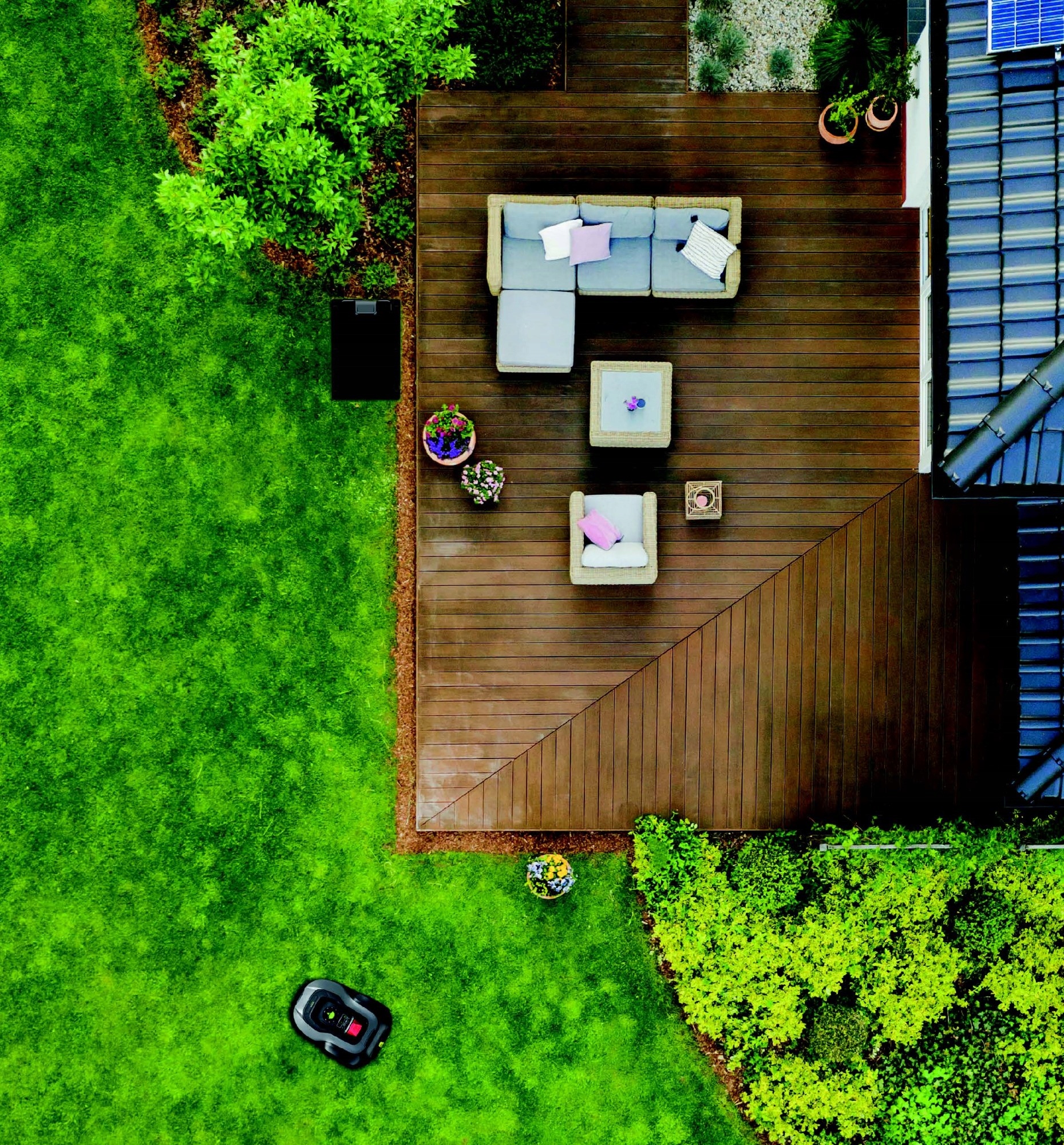 ROBOT KOSZĄCY KOSIARKA AUTOMATYCZNA INTELIGENTNY RMP650 STALCO S-98700 Zakres regulacji wysokości koszenia 2-6 cm