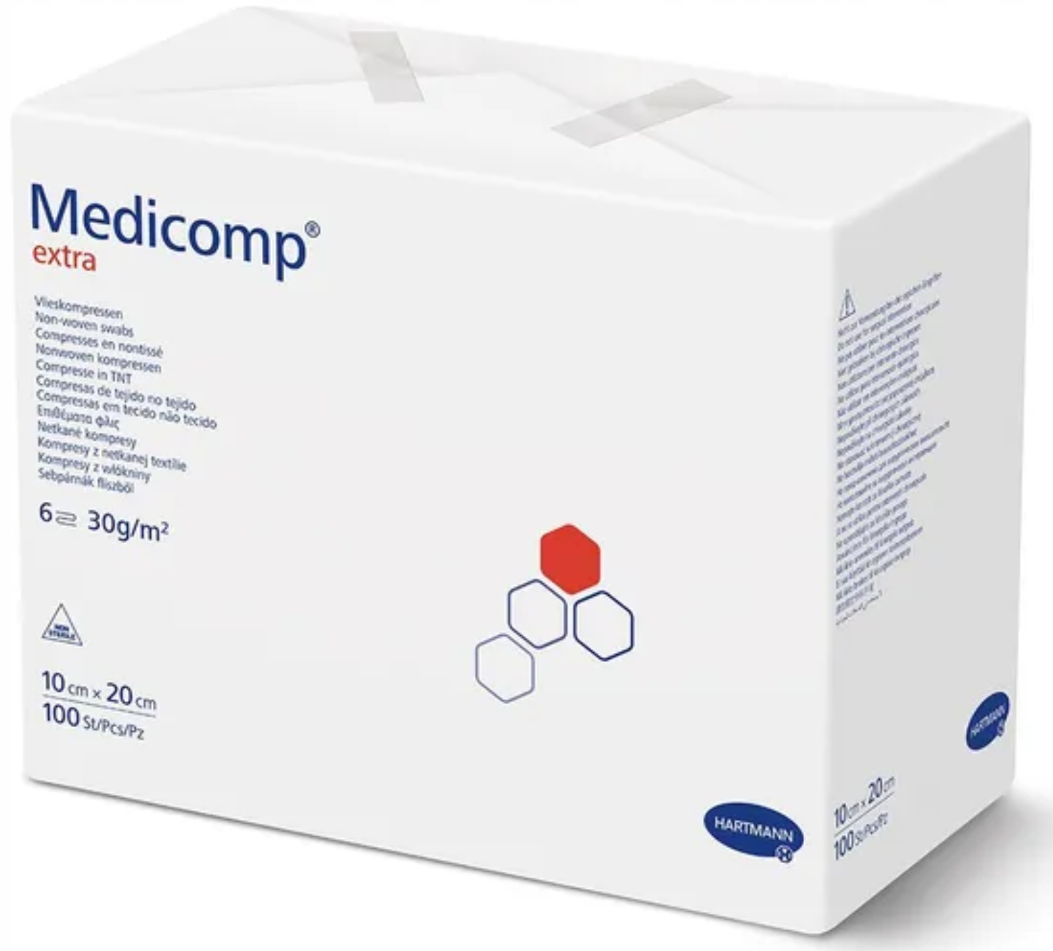 

Hartmann Medicomp Extra 10x 20cm 100szt 6w niejał.
