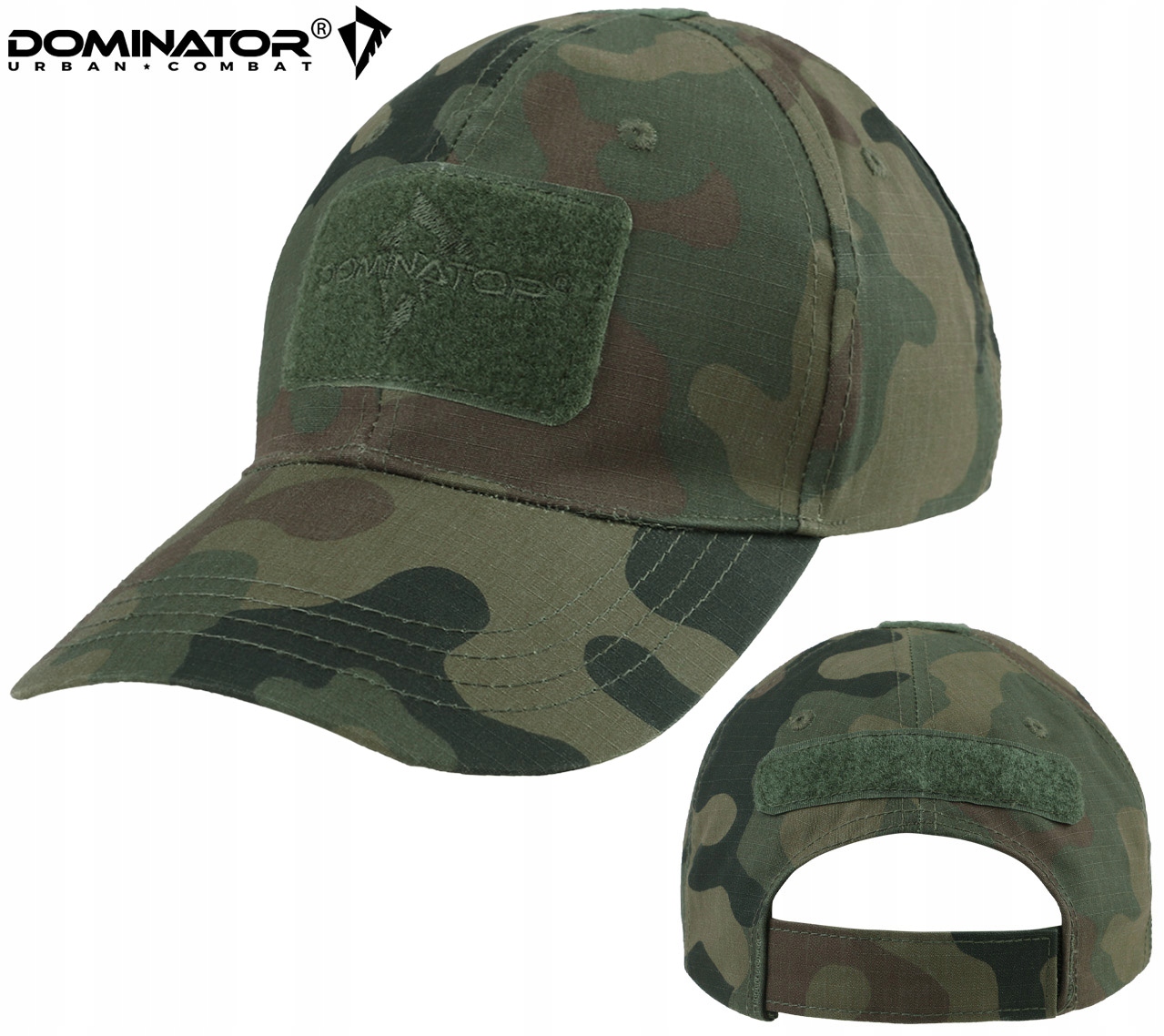 CZAPKA Z DASZKIEM DOMINATOR BEJSBOLÓWKA TAKTYCZNA PL MORO CAMO WZ.93 Marka DOMINATOR