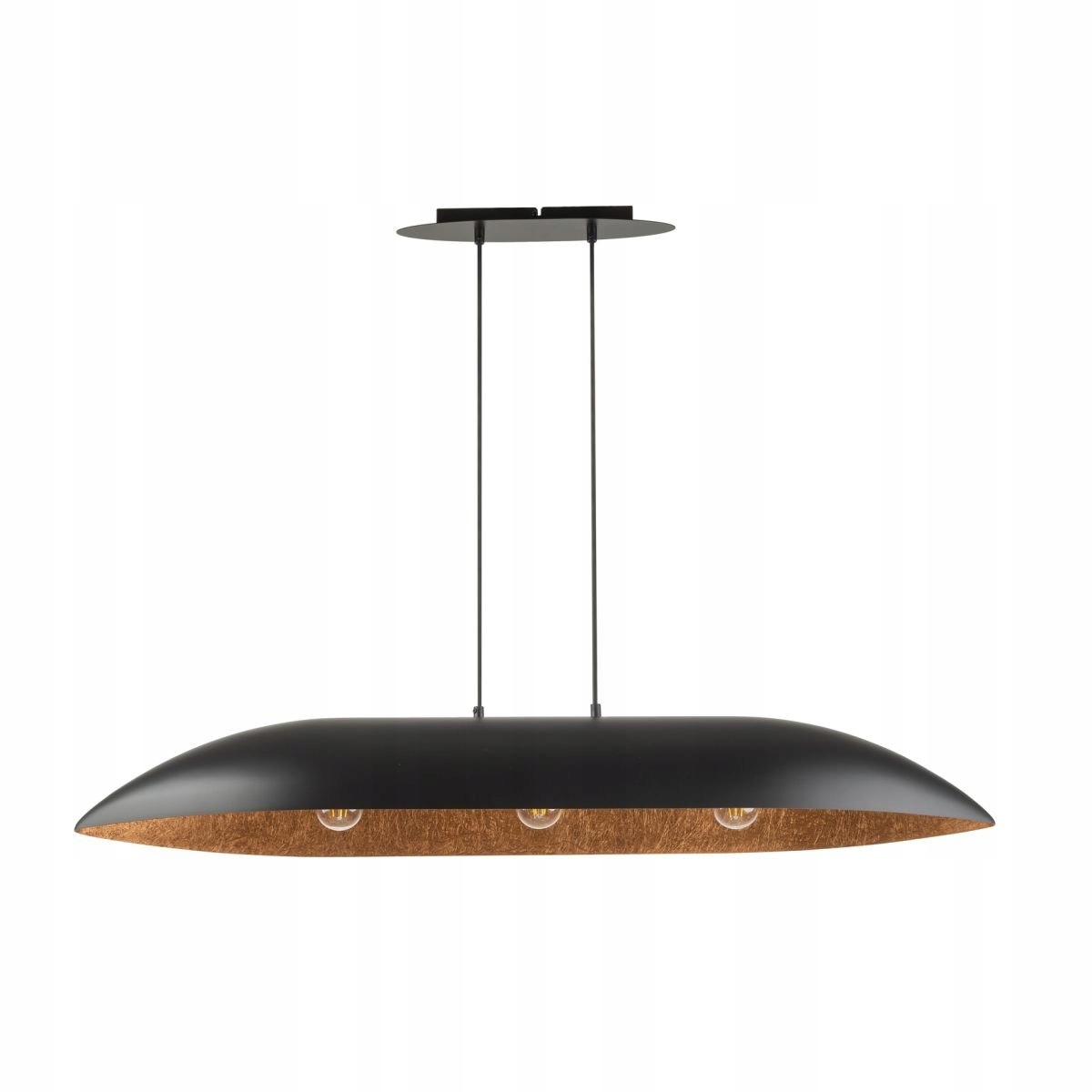 Efektná veľká závesná lampa zo živice Gondola L 40634 Sigma Lighting