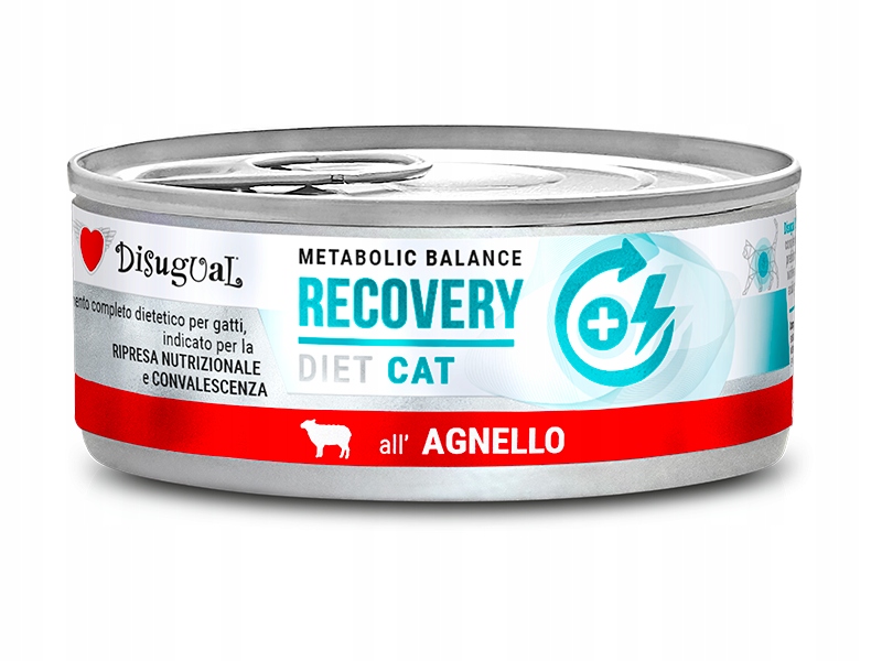 Levně 8 X Disugual Kočka Veterinary Recovery Jehněčí 85 G