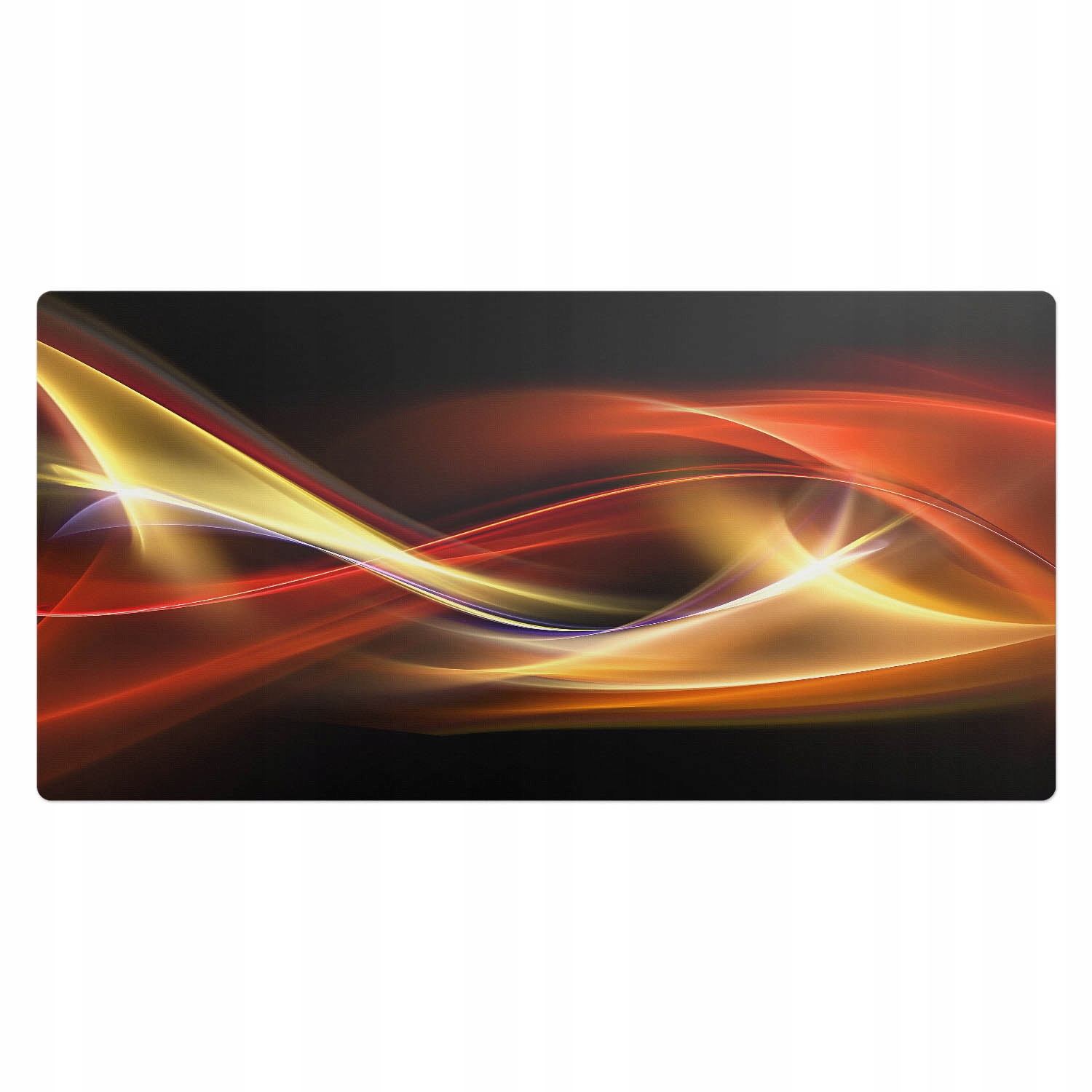 Odolná podložka pod vybavení pro hráče Dynamické vlnité vzory 100 x 50 cm