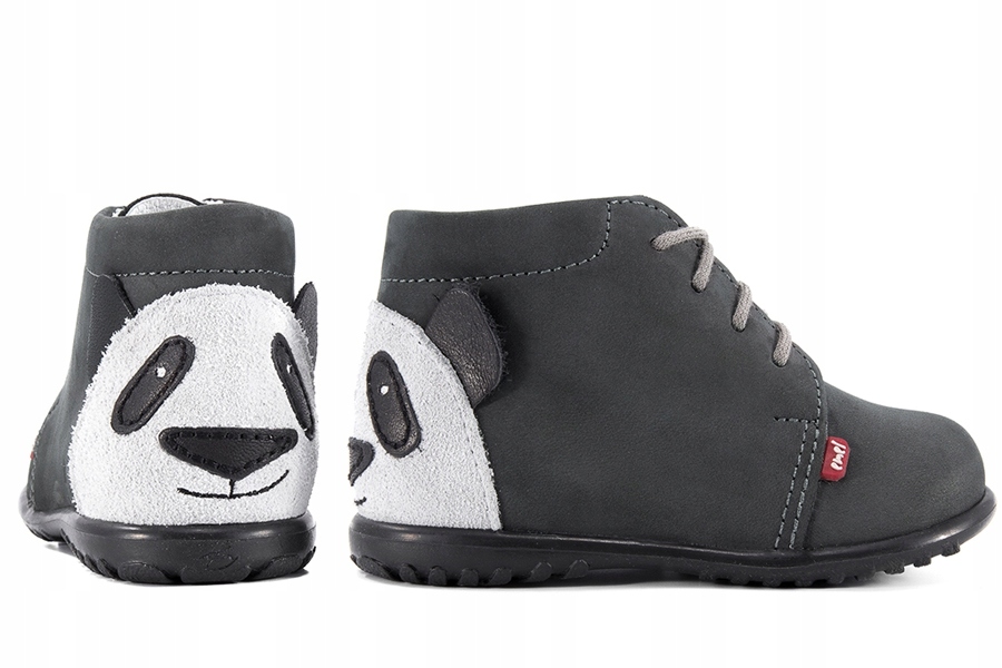 Emel E1150-1 Trzewiki Półbuty Roczki panda 19