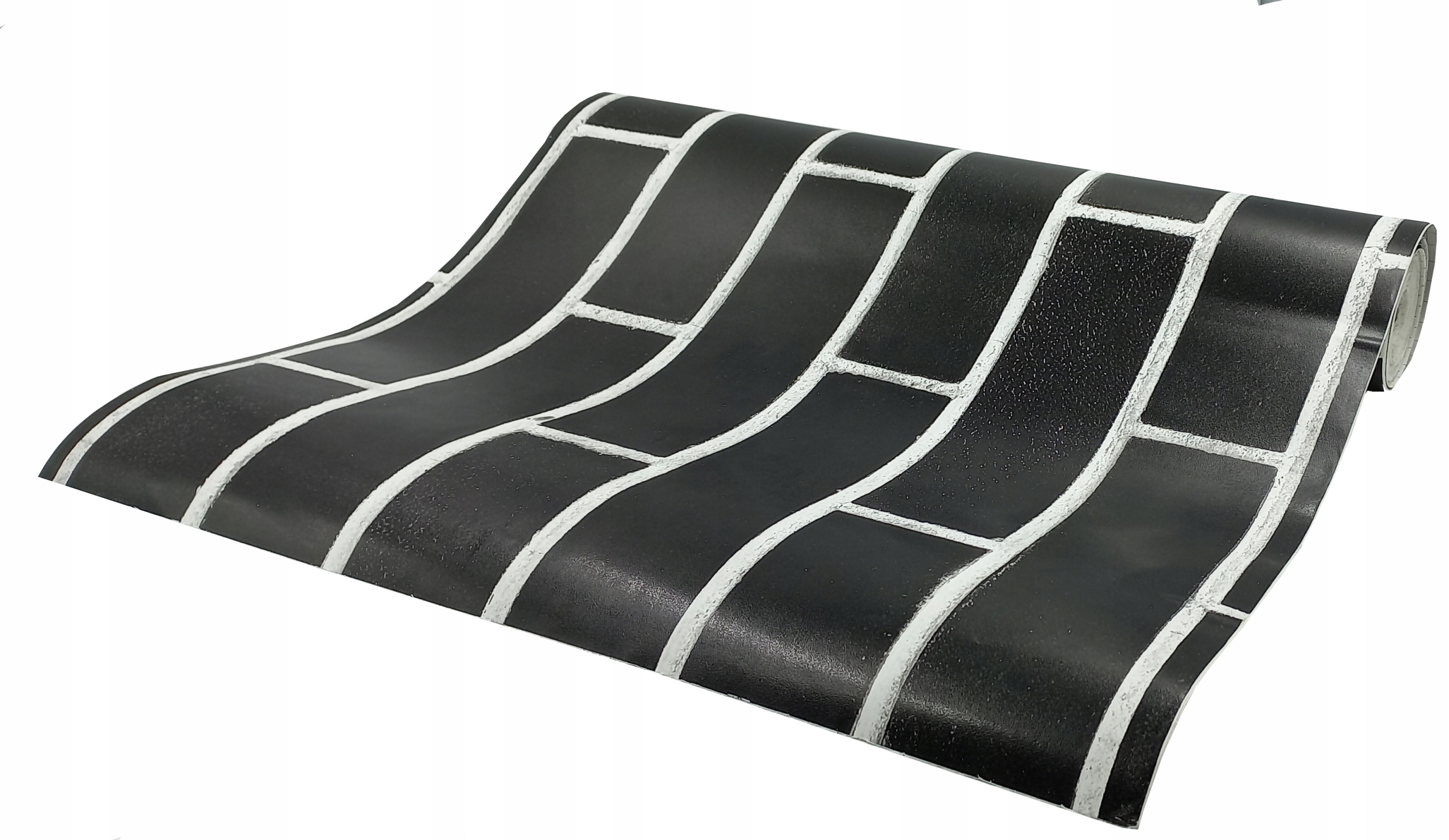 

Okleina Meblowa 45x100cm czarna cegła 10cm