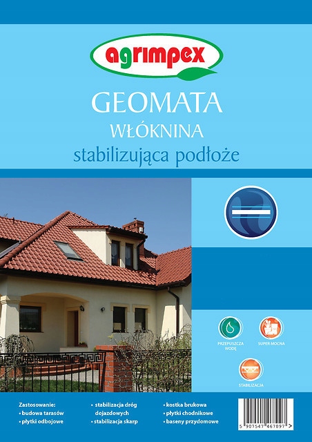 

Geomata Agrimpex stabilizacja podłoża 1x10m 10m2