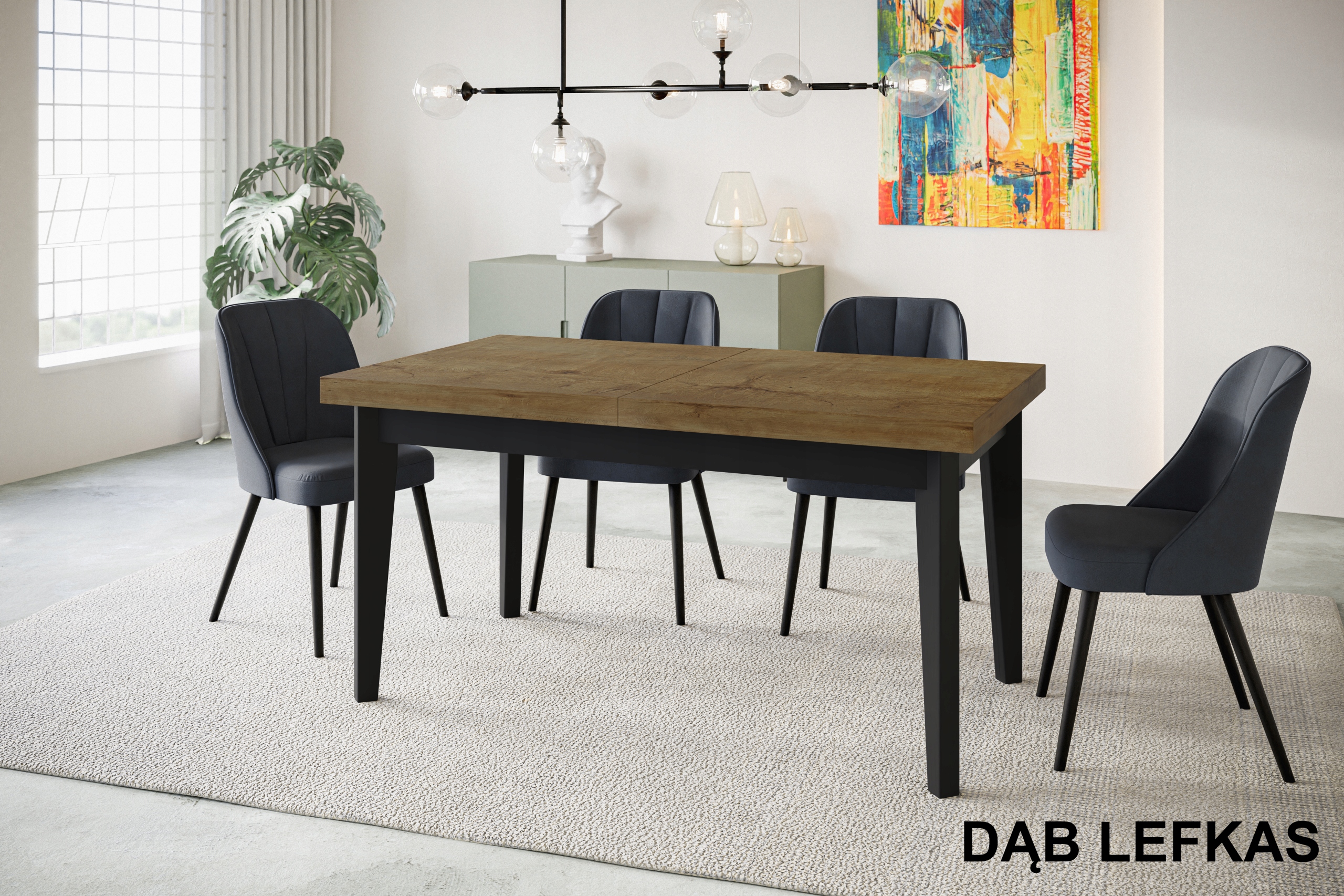 Stół rozkładany 120/160 SKANDYNAWSKI Kod producenta inne