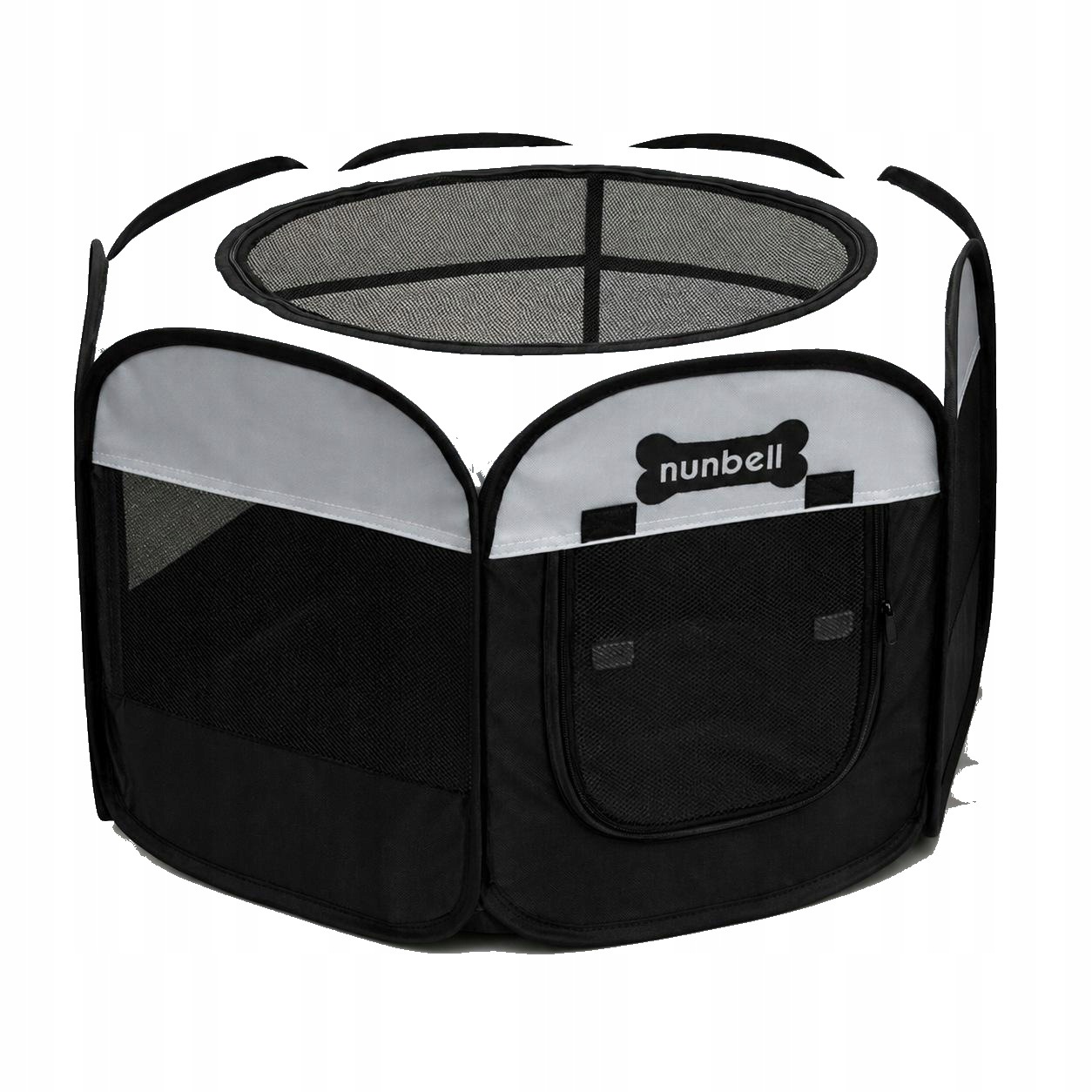 Kotec pro psa a kočku 70x70x46 cm se síťkou
