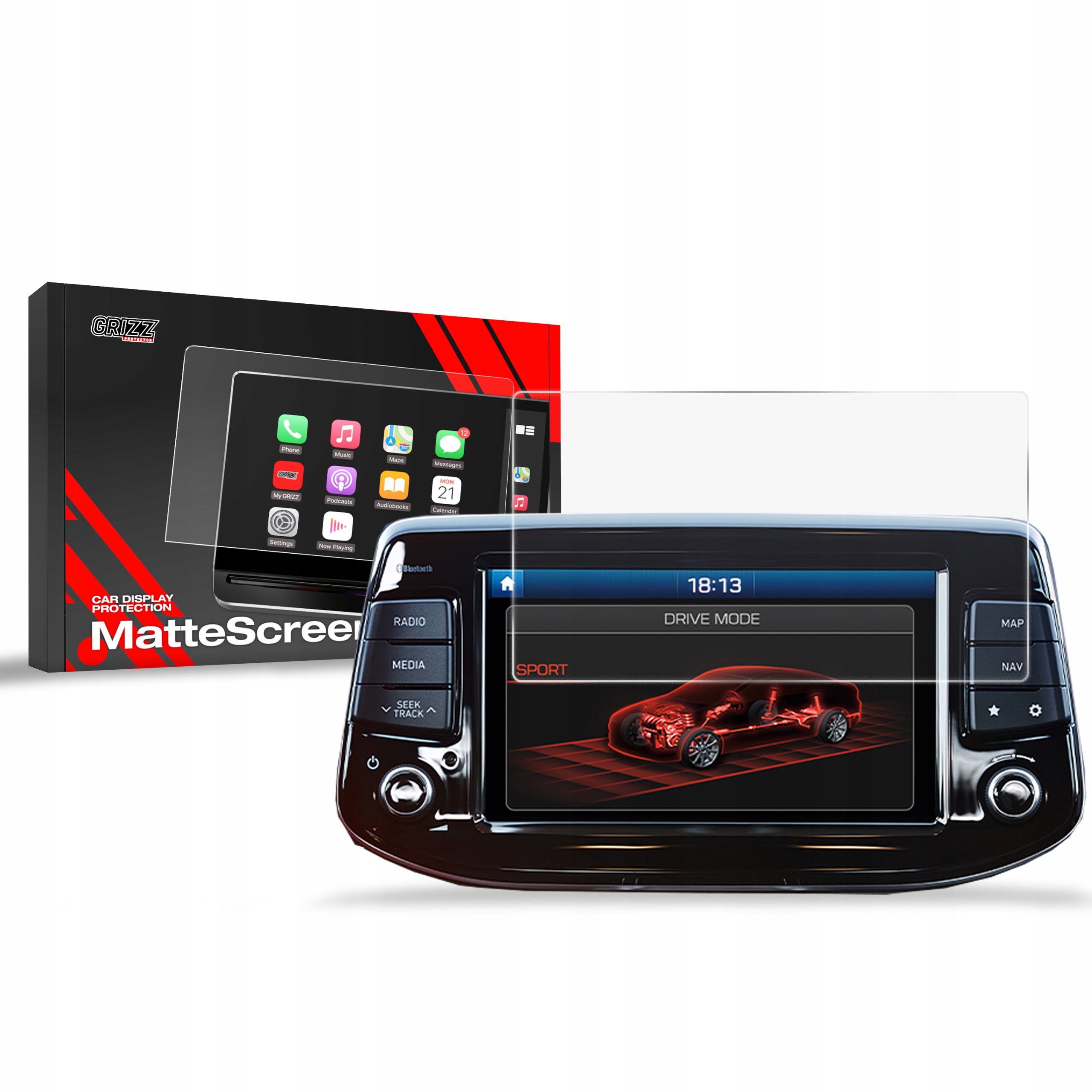 Folia Antyodciskowa do Hyundai i30 8" (2016-2020)