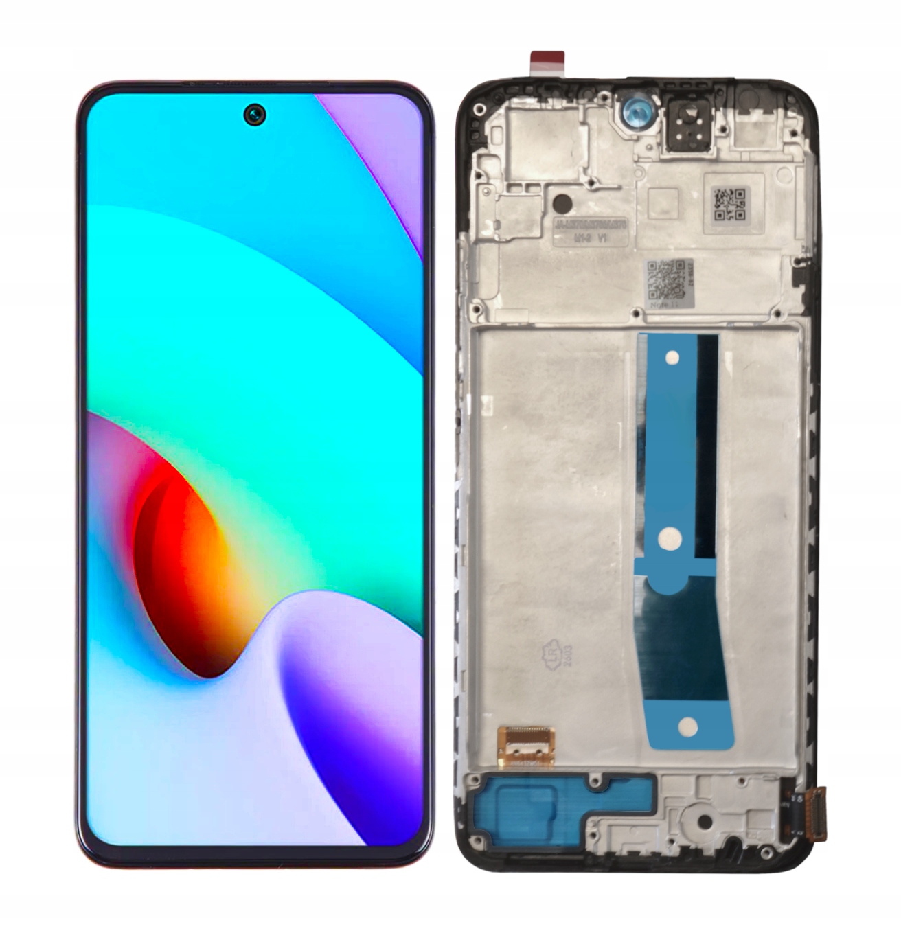 LCD displej dotykový displej pro Xiaomi Redmi Note 11 Oled Rámeček černý