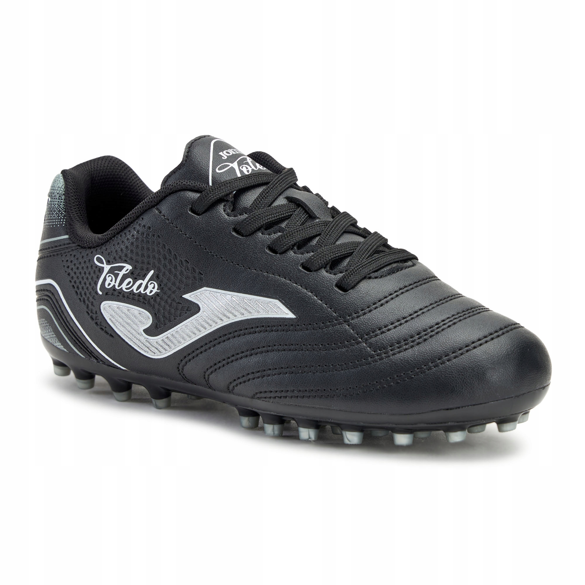 Buty piłkarskie dziecięce Joma Toledo 2401 Ag black/white 38 Eu