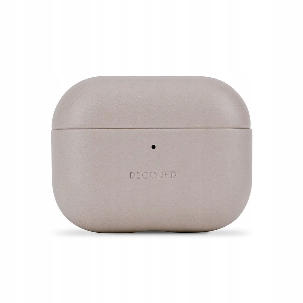 Decoded puzdro Leather AirCase pre Apple Airpods Pro 3 Clay D26APP3C2CY