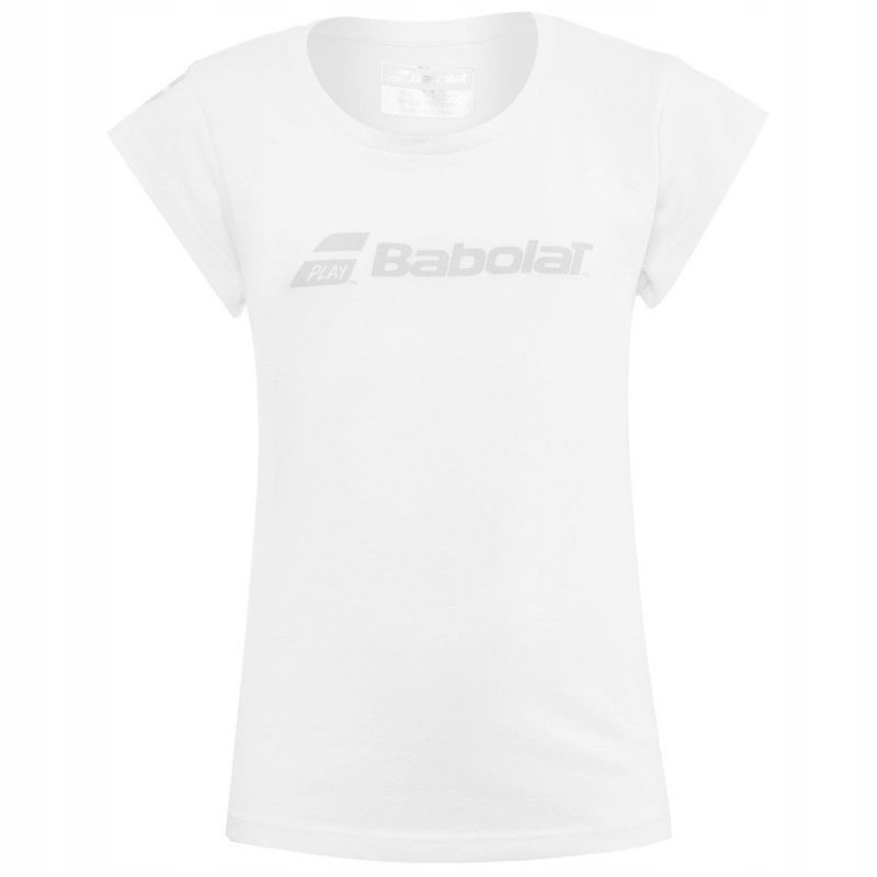 Koszulka Babolat Exercise Babolat Tee Girl White 164