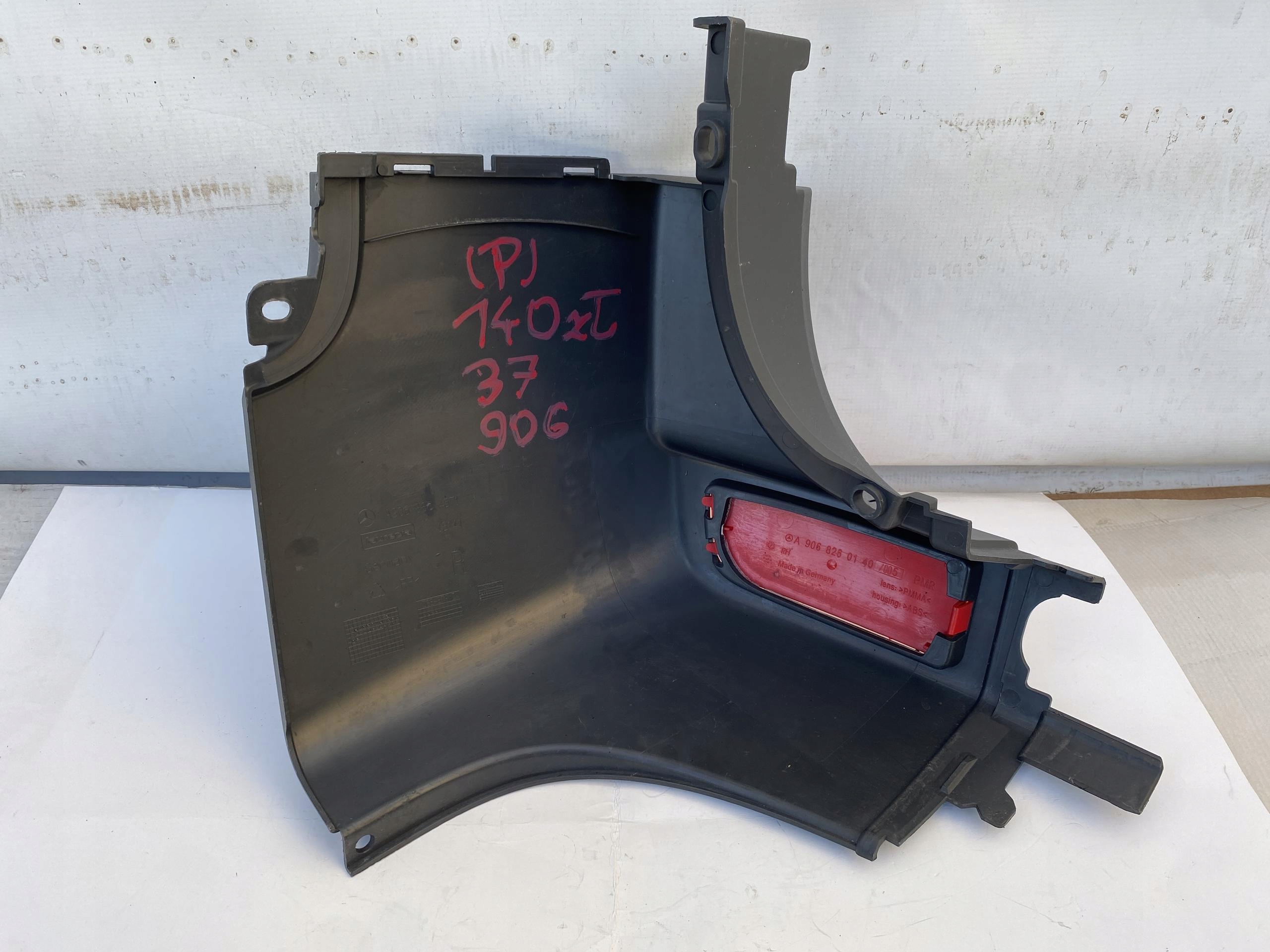 VW CRAFTER SPRINTER 906 06- Ecke Stoßstange heck rechts A9068801371 Original