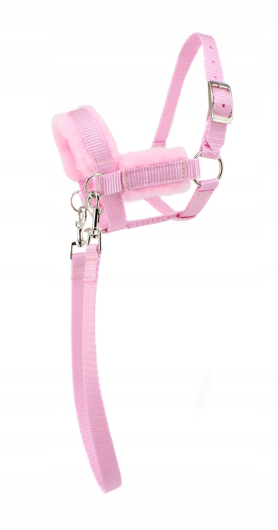 Mustang Kantar Hobby Horse podszywany + wodze rozm. ( A3 ) różowy