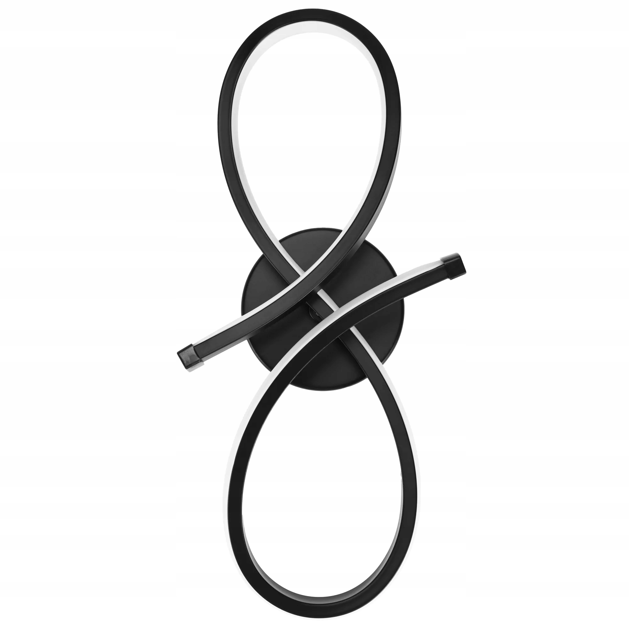 

Lampa APP1050 czarna Led ścienna kinkiet neutralna