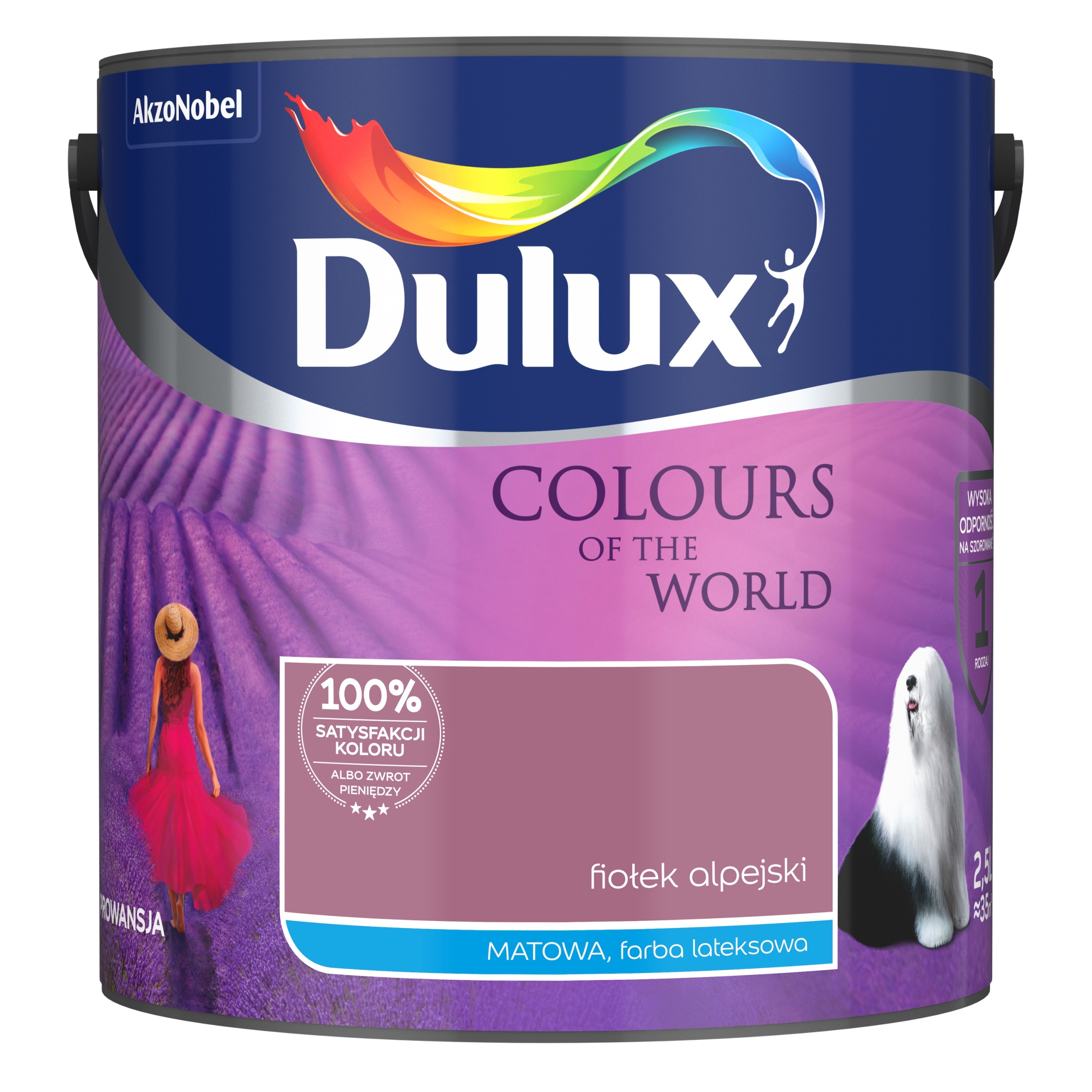 

Dulux Świata Fiołek Alpejski 2,5L