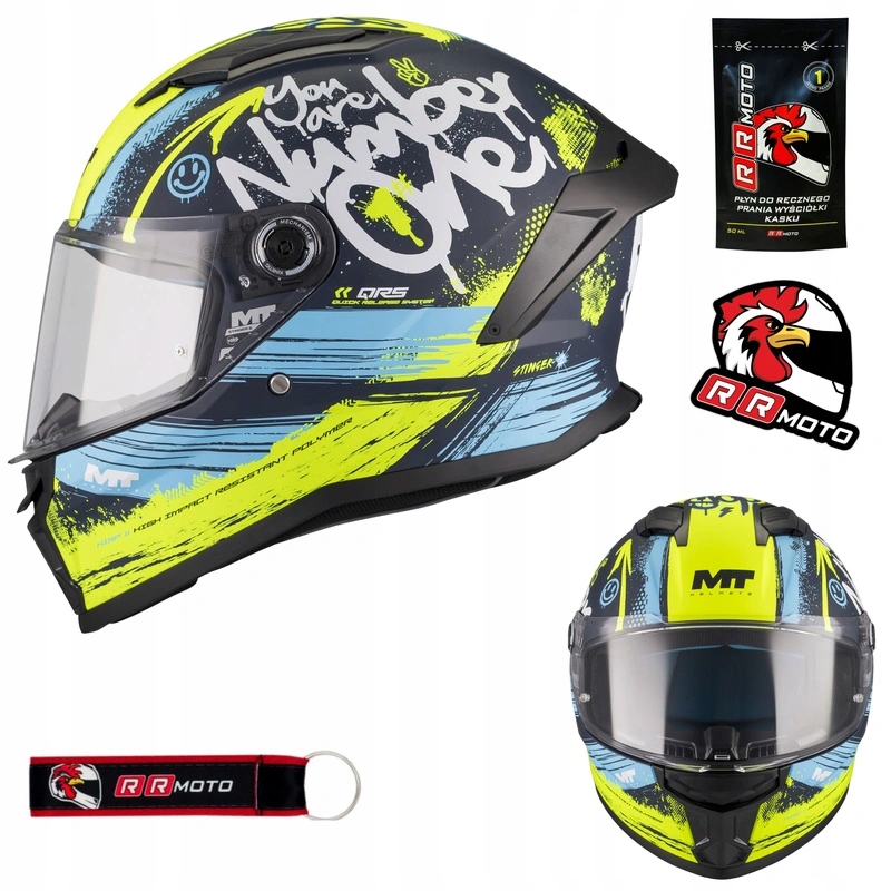 Helma Mt Stinger 2 Rocket Black/yellow/blue Matt žltá modrá Darčeky