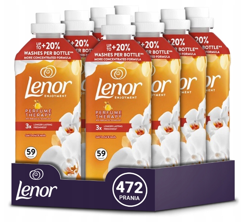 Płyn do płukania Lenor Golden Orchidee 8x1239 ml 472 prań