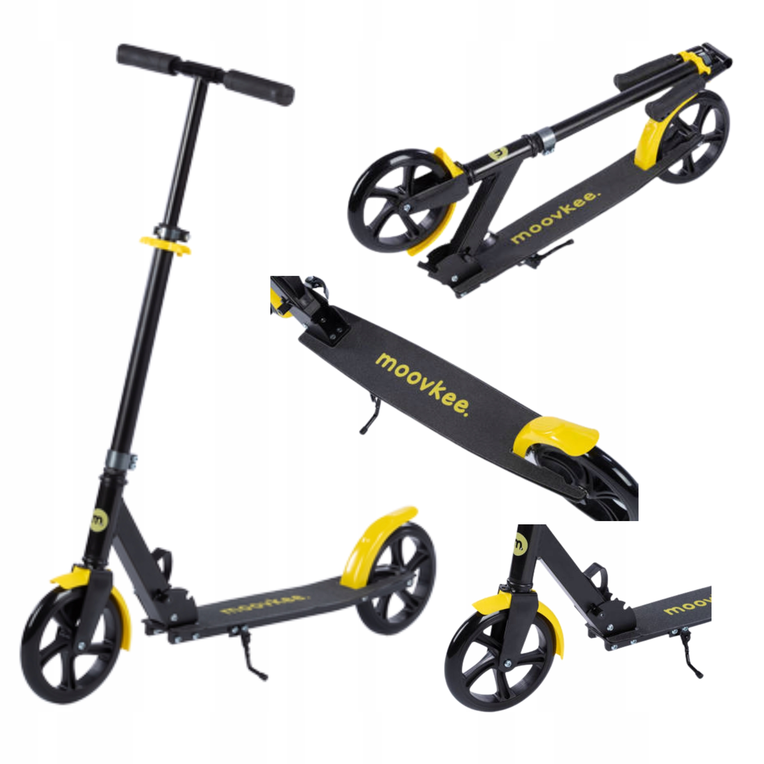 Hulajnoga Miejska Max Składana Duża XL Regulowana Urodziny 200 mm