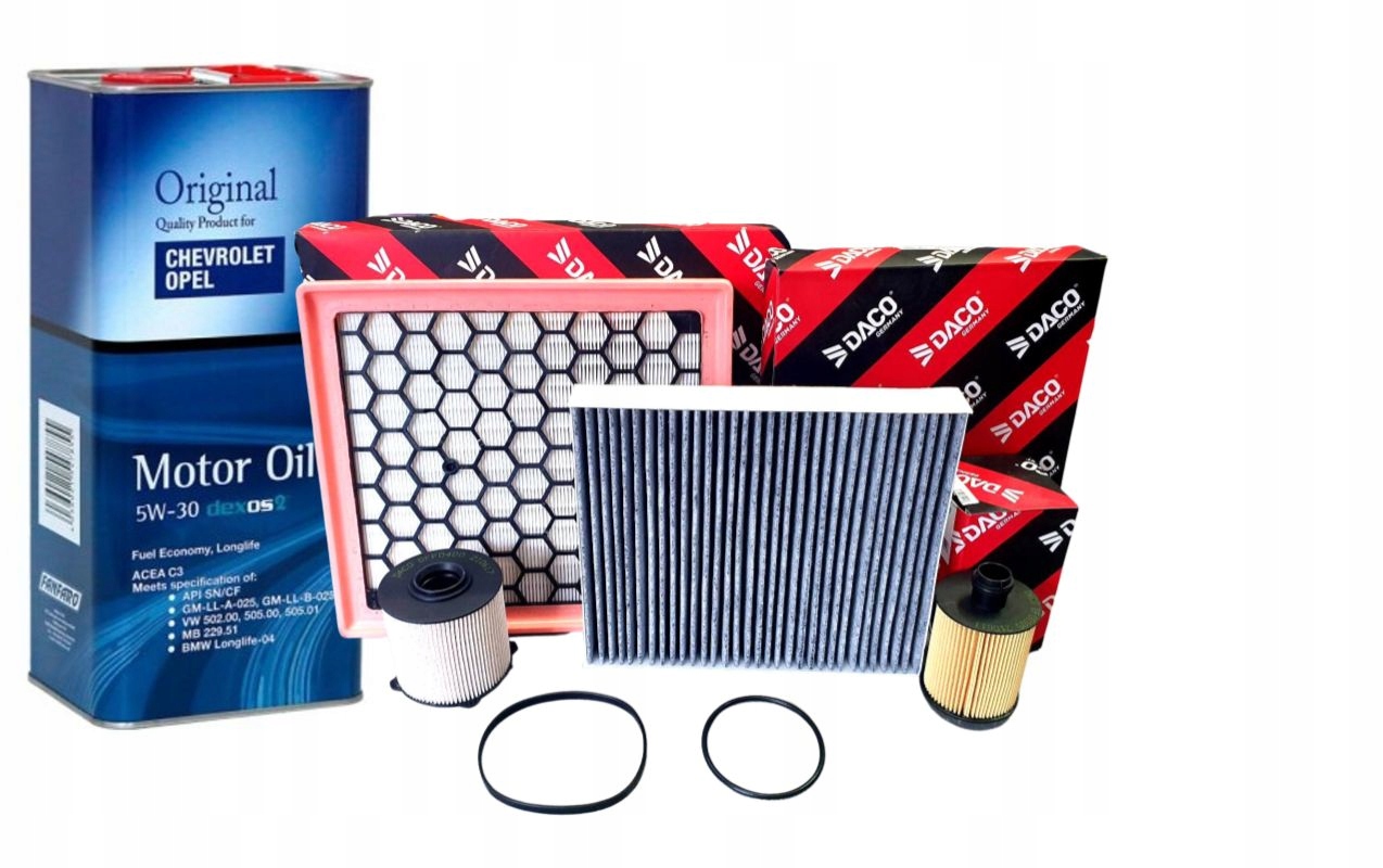 DFA2706 DFC2700W - КОМПЛЕКТ ФИЛЬТРОВ OPEL INSIGNIA A 2.0 CDTI + МАСЛО 5W30