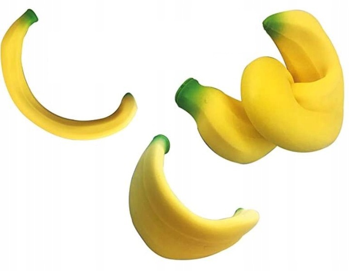 BANAN GNIOTEK SENSORYCZNY ANTYSTRESOWY UŚMIECH Materiał inny