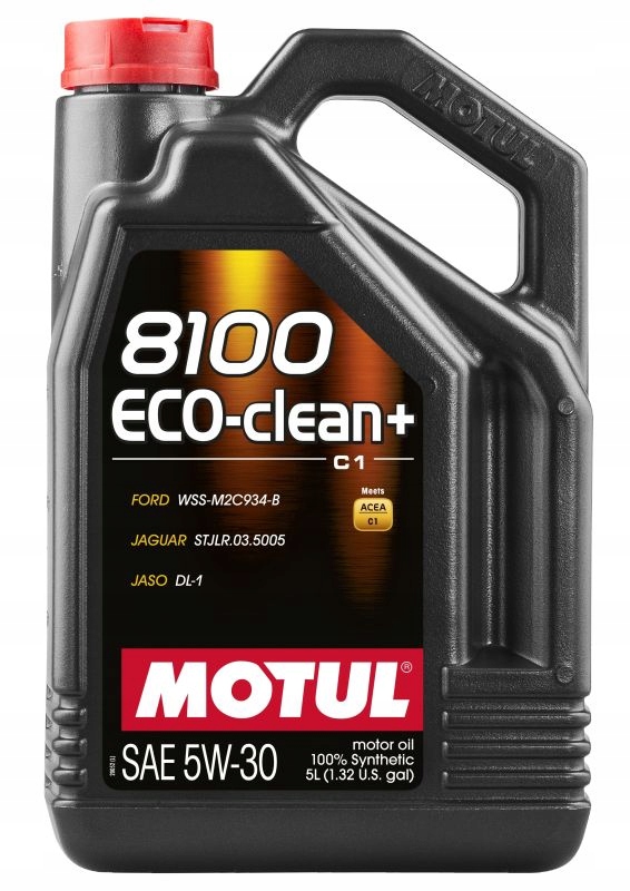 Motul Olej 5V30 5 L 8100 Eco Clean+ C1 Low Saps Wss M2C 934B STJLR.03.
