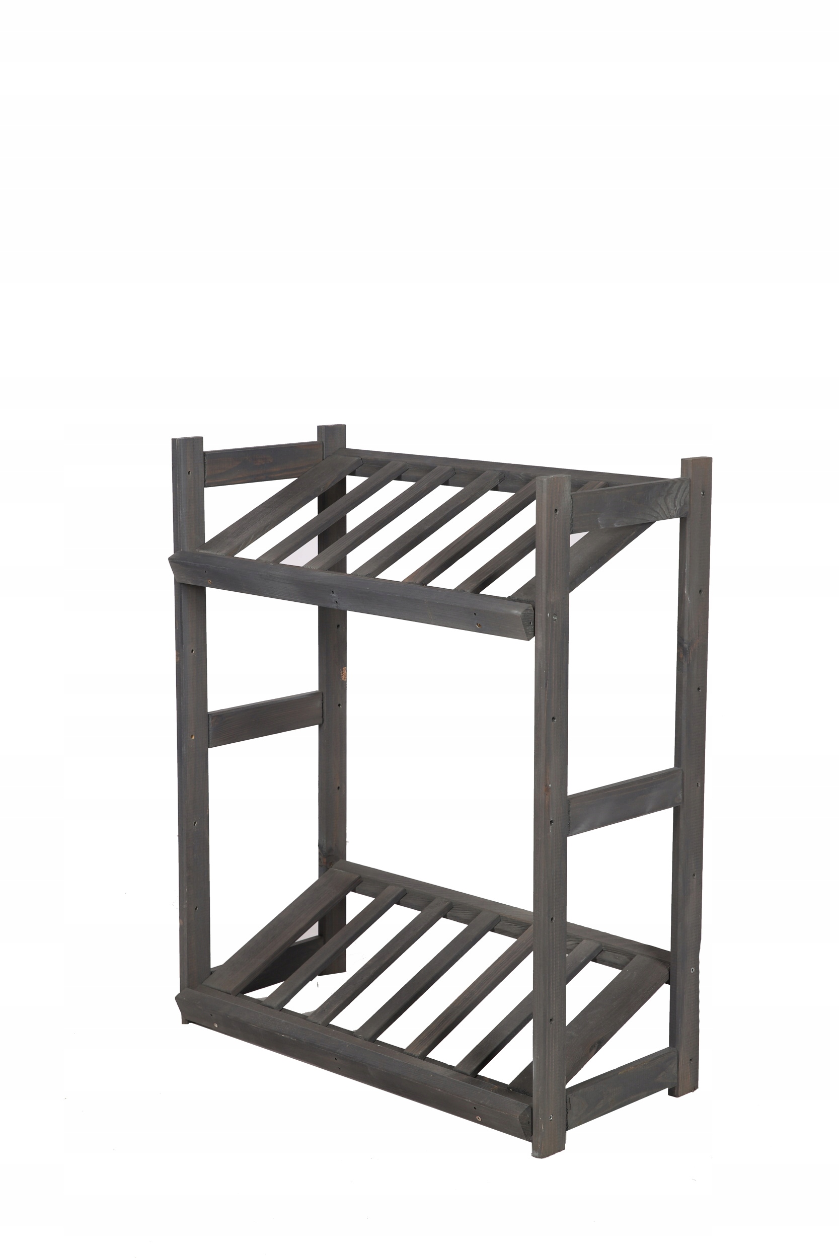 Regał na skrzynki butelki owoce LSR 2 pół Szary Liczba półek 3