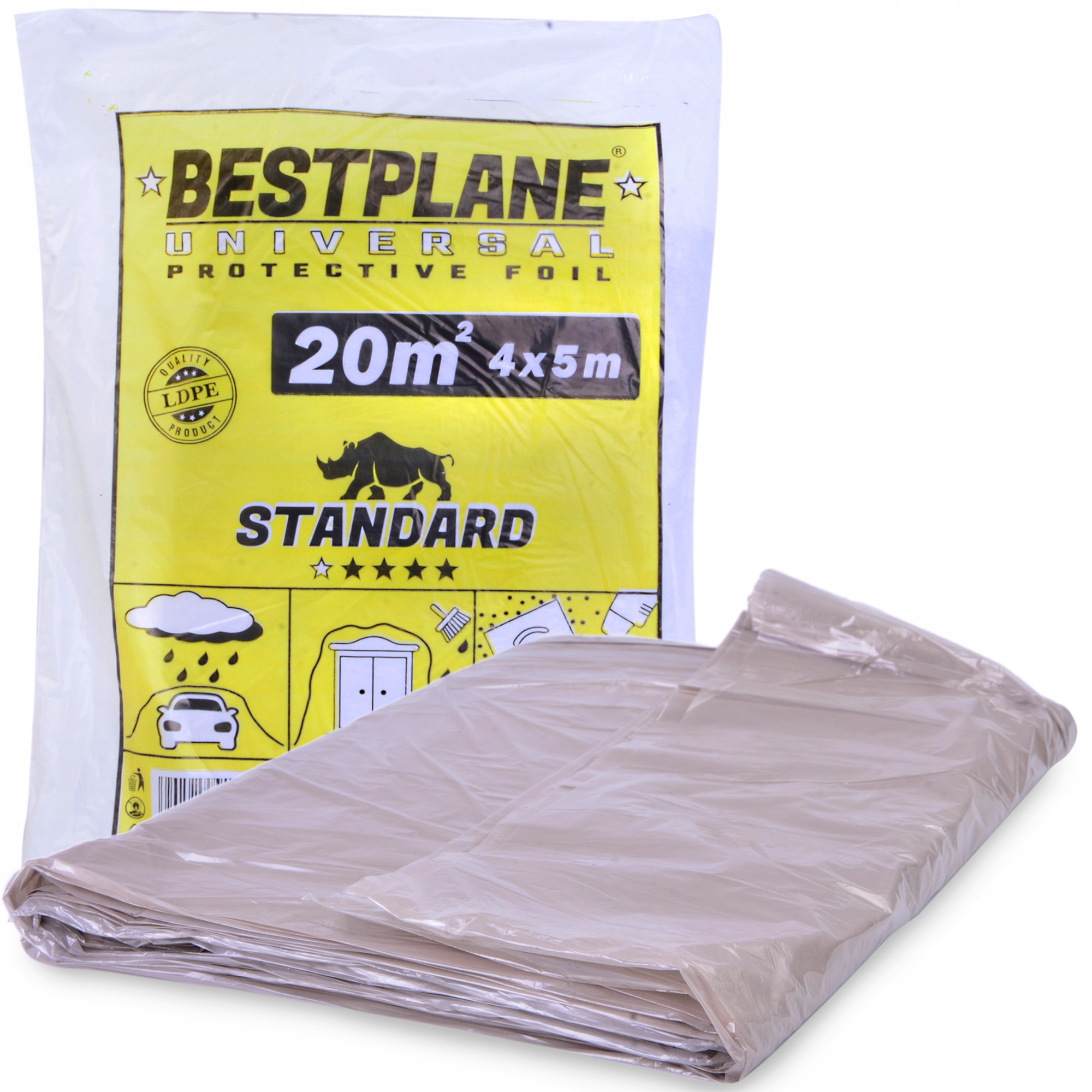 

Folia ochronna Bestplane 4x5m Standard 230g