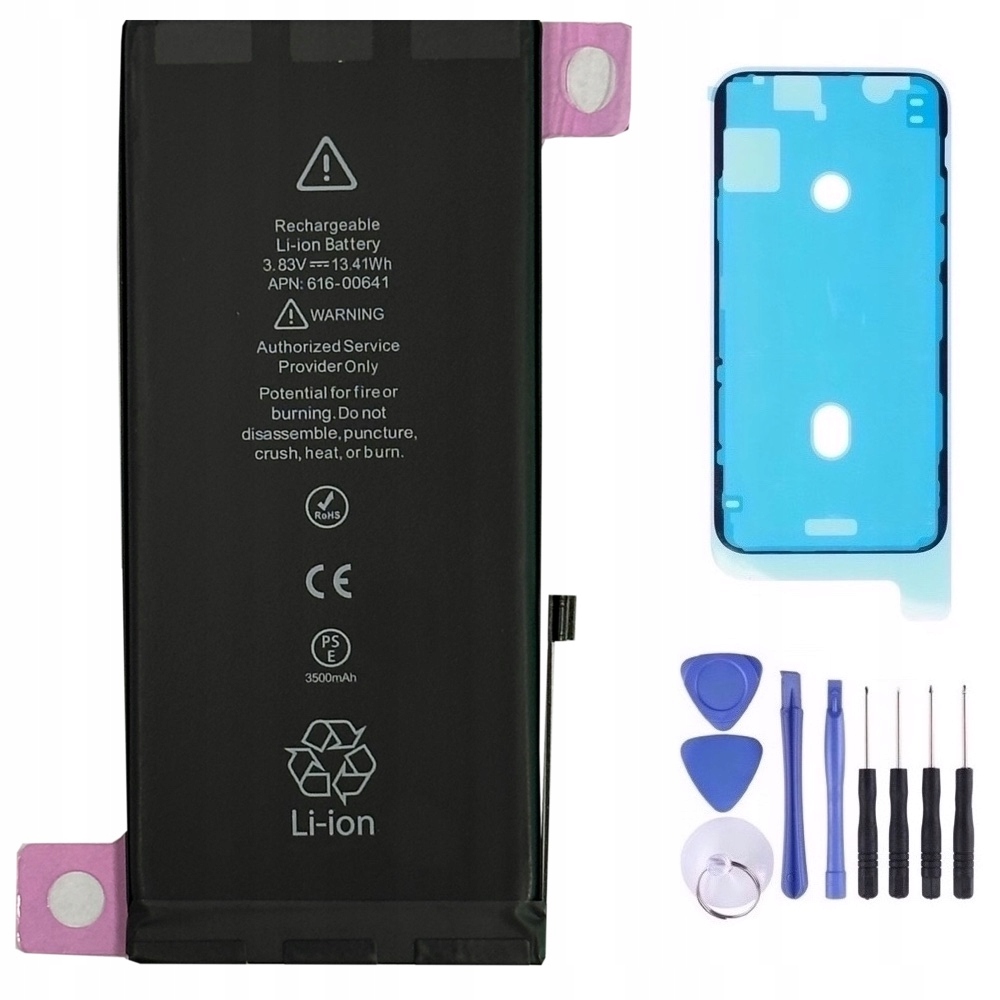 Bateria Fabryczna Akumulator Większa Pojemność 3500 Do iPhone 11 Zestaw