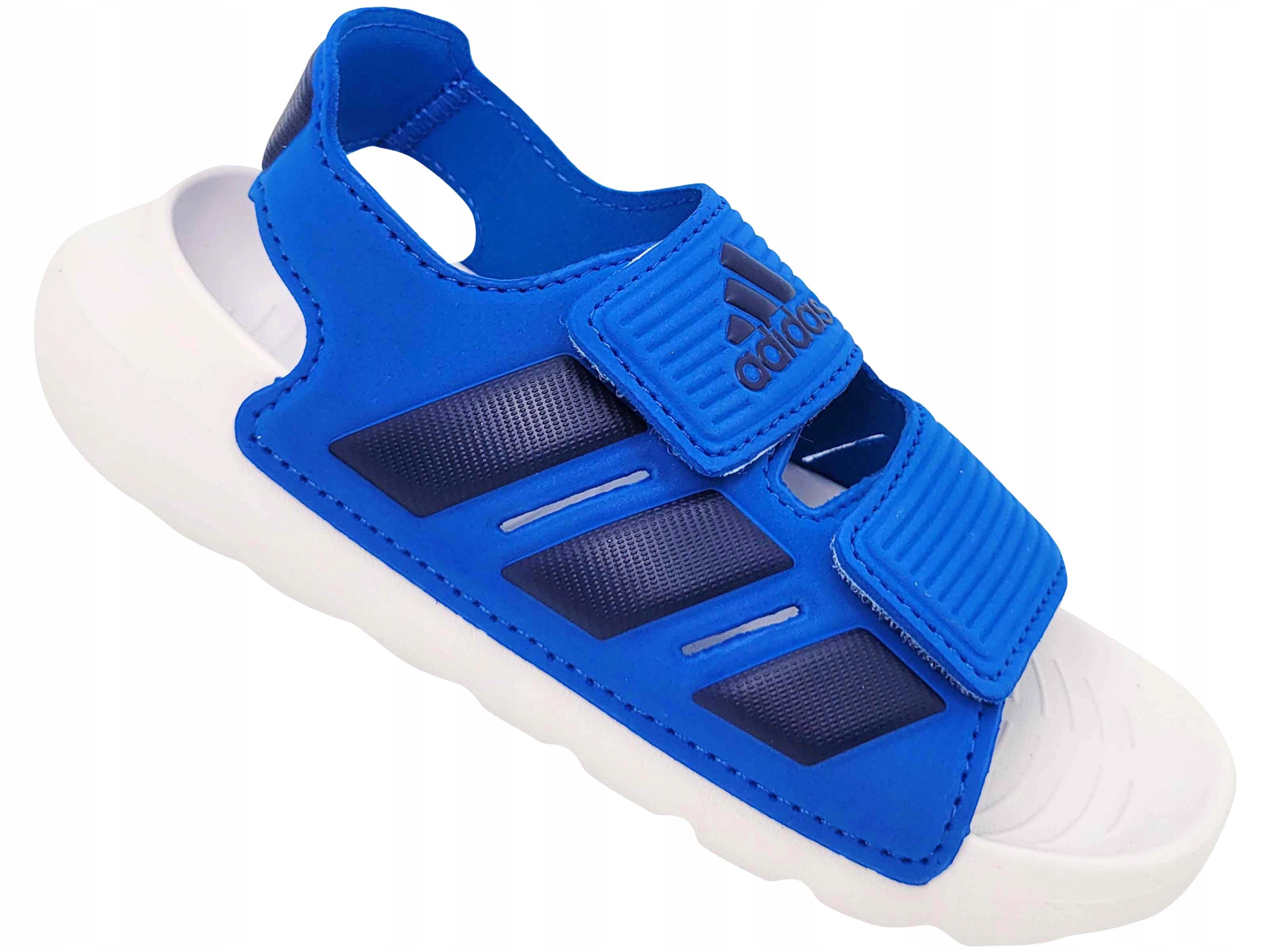 ADIDAS ALTASWIM 2.0 ID2841 SANDAŁY SANDAŁKI DZIĘCIĘCE NIEBIESKIE NA RZEPY Rozmiar (new) 29
