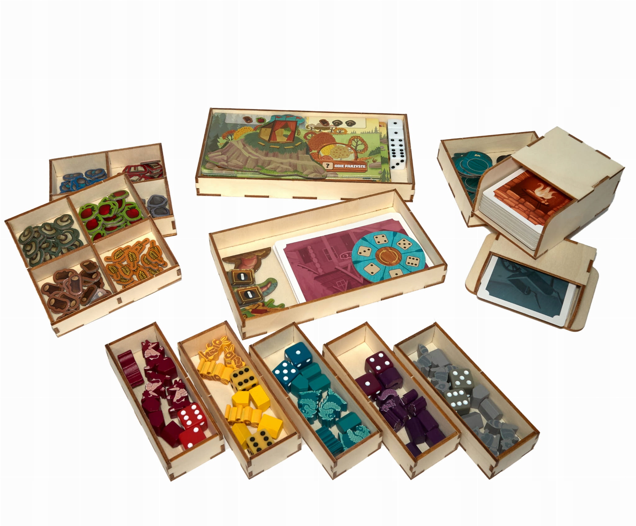 Dobry rok insert do gry planszowej