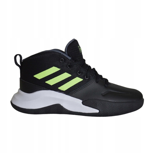 Dziecięce buty do koszykówki Adidas Ownthegame Kids Wide Cblack/Hireye/Onix