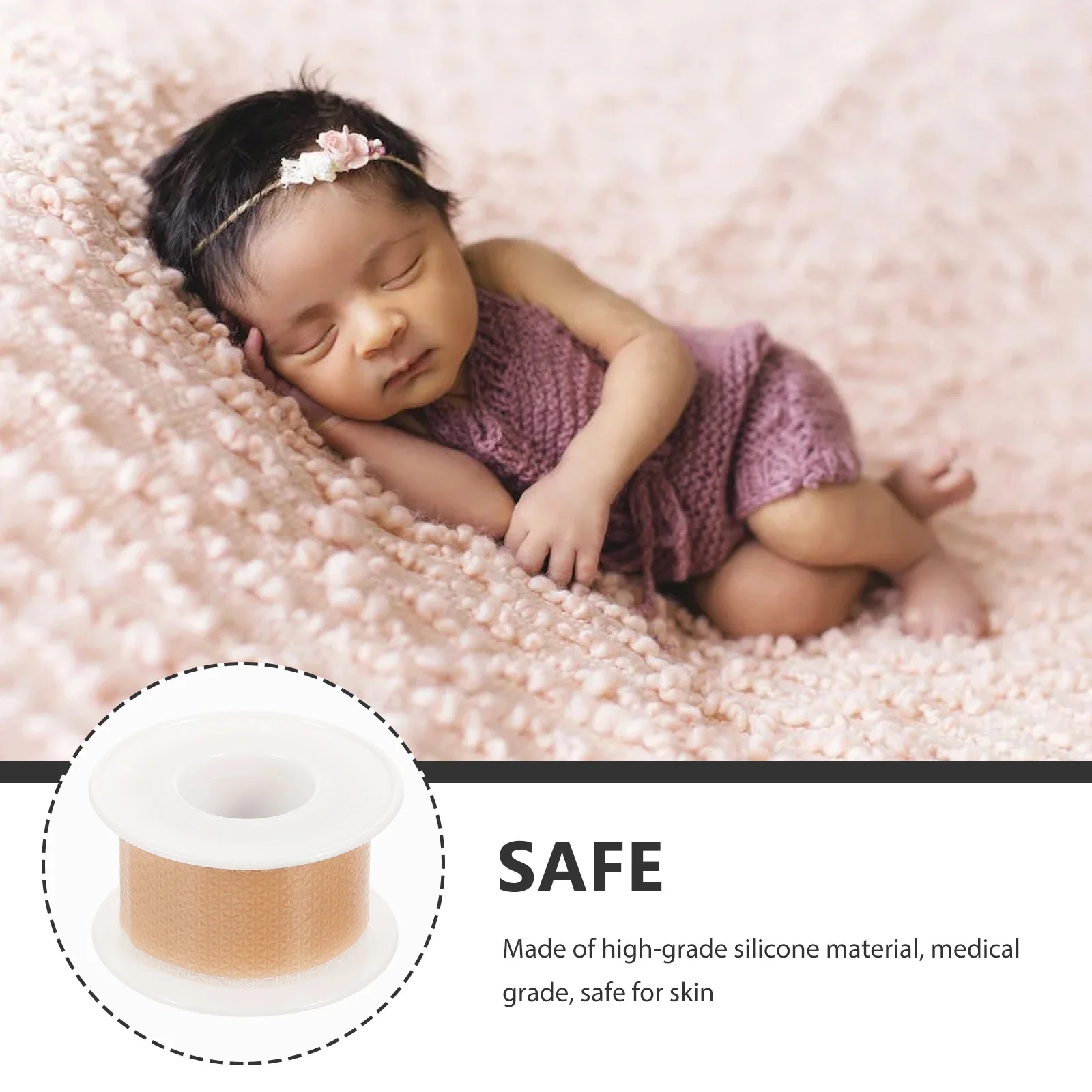 SILIKONOWE PŁATKI DZIECIĘCE NA WYSTAJĄCE USZY Stan opakowania brak opakowania