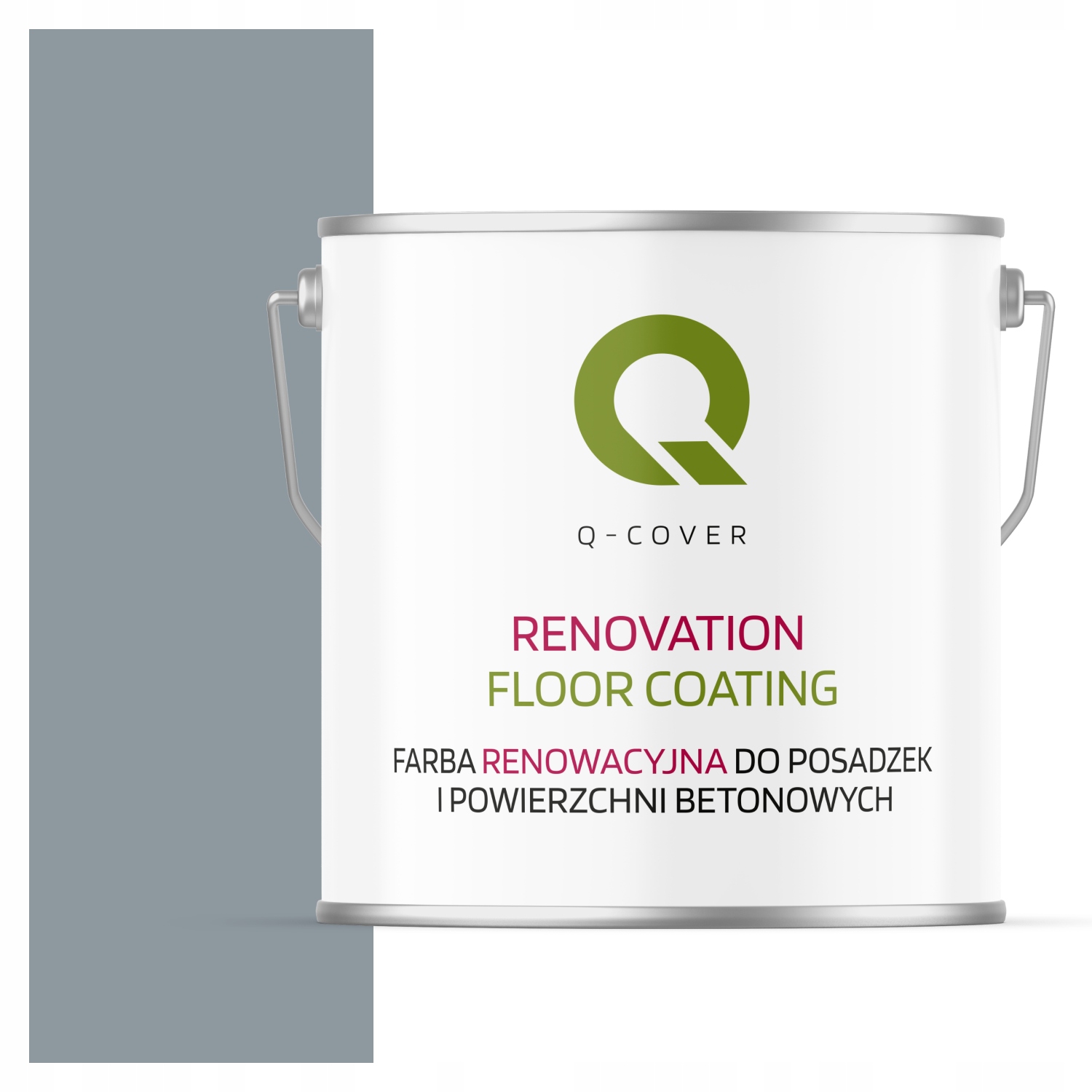 Farba Na Renováciu Betónových Podláh Sivá Modrá Ral 7001 Lesklá 5 L