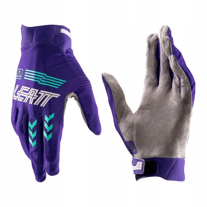 Motocyklové rukavice cross Leatt Moto 2.5 X-flow Purple fialové Zadarmo
