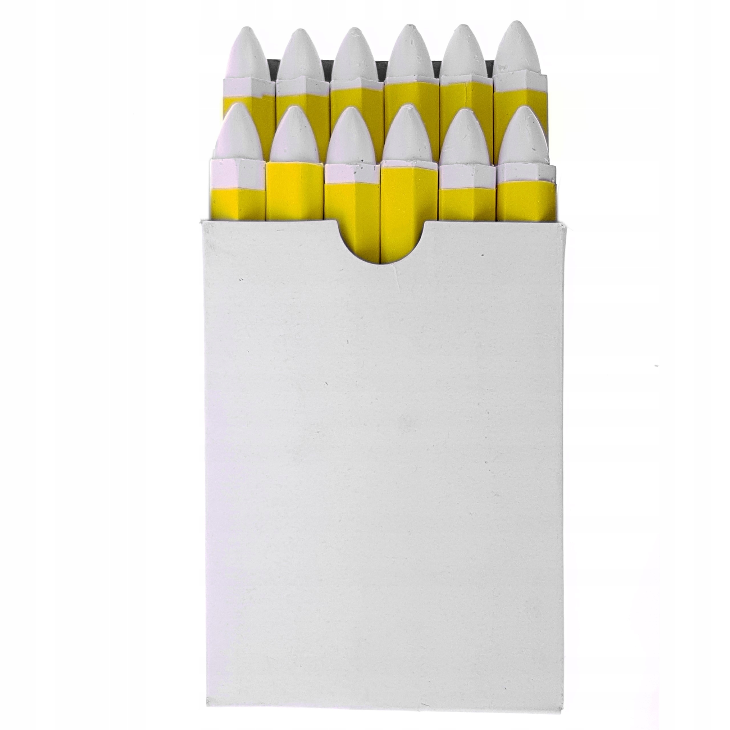 Woskowa I Wodoodporna Kreda Marker Do Znakowania Opon Stix Biała 12SZT.